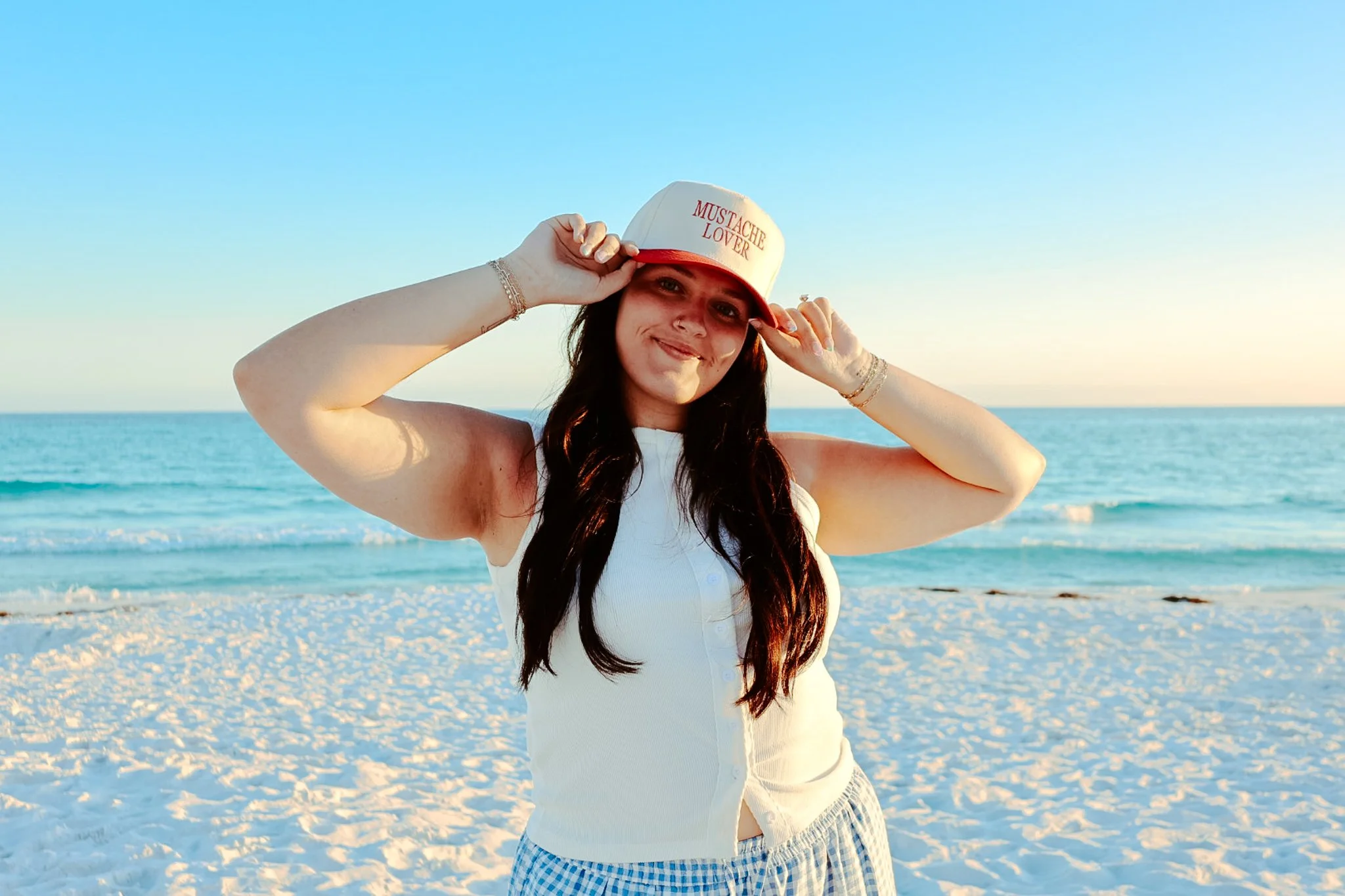 Mustache Lover Embroidered Hat