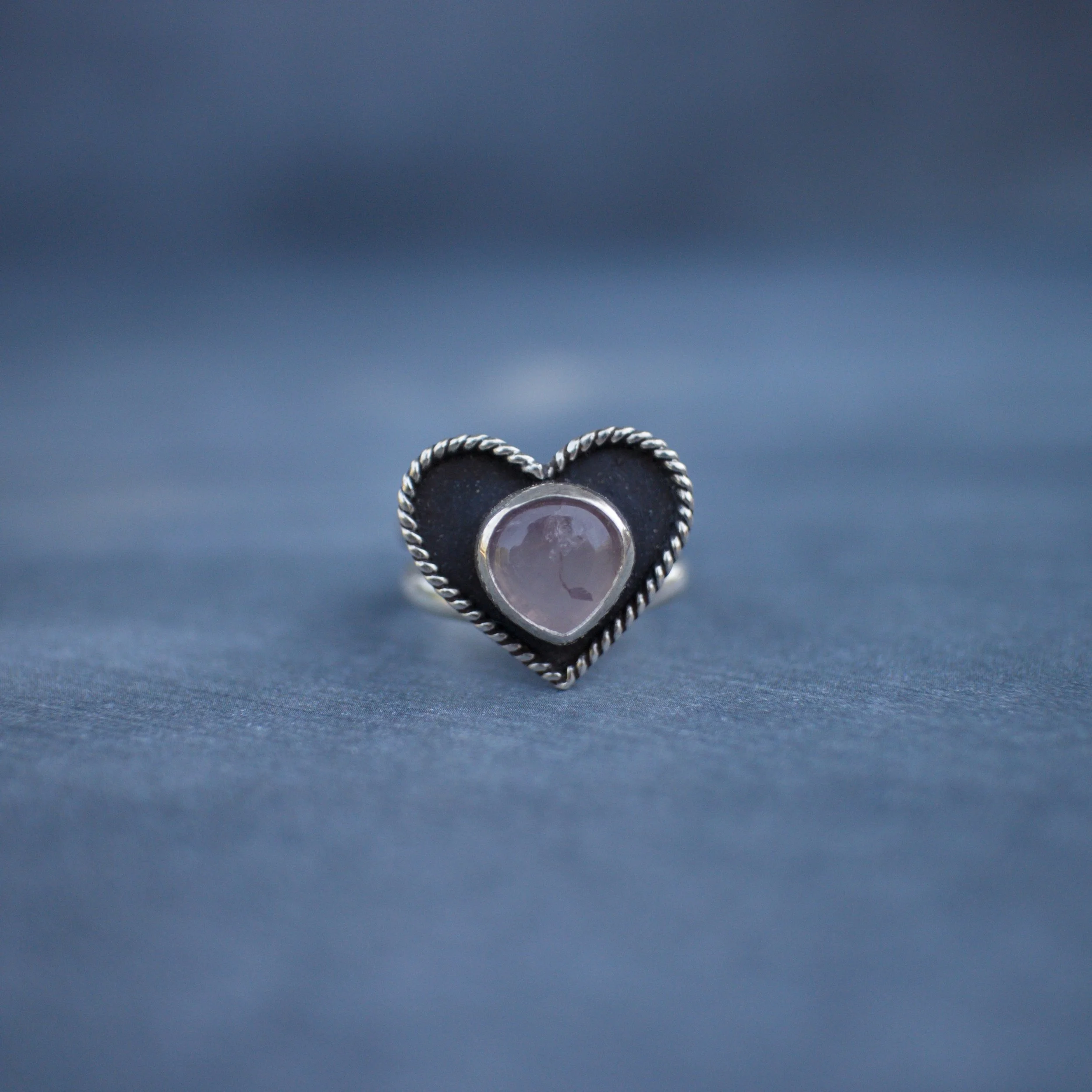 Twist Heart Ring-MTO