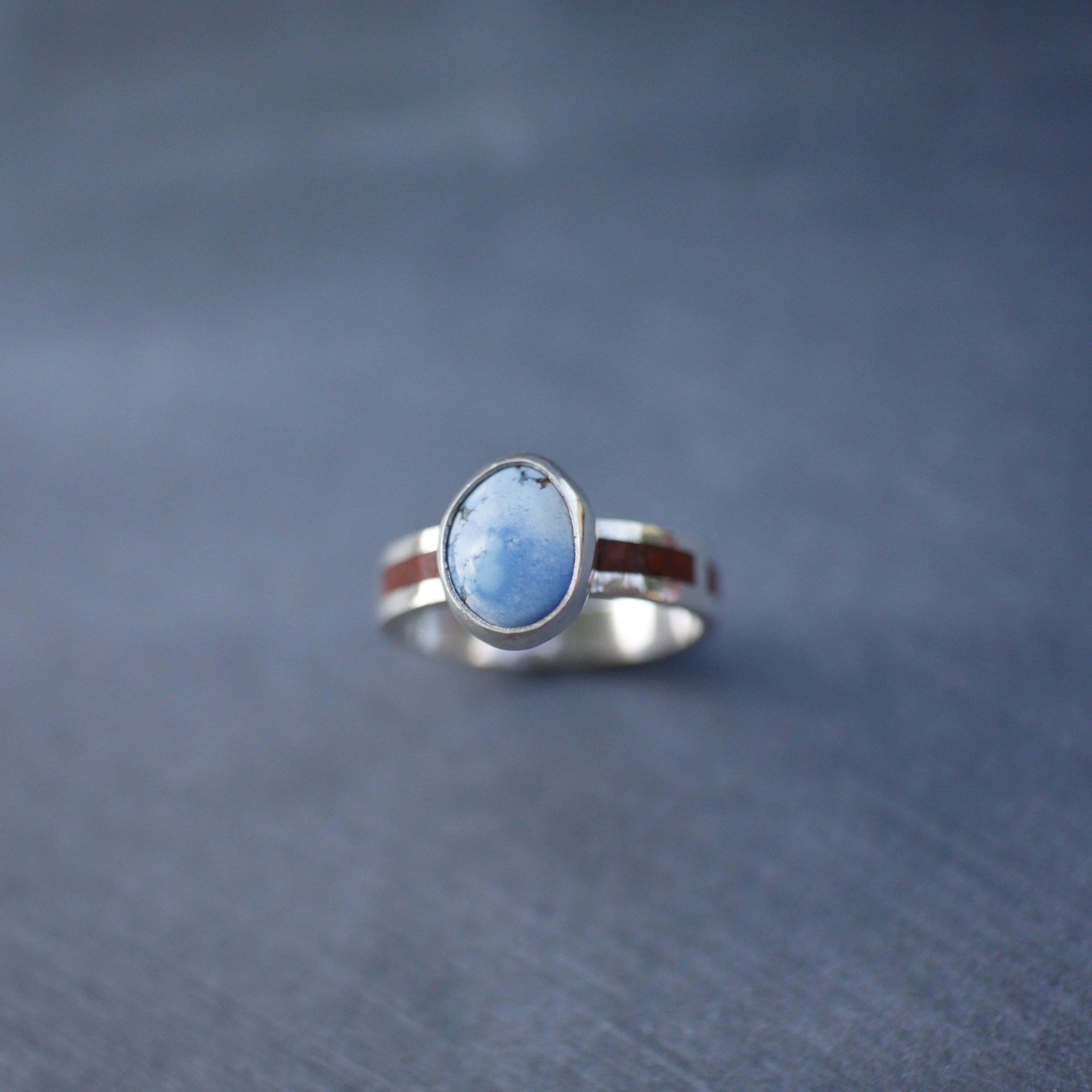 Jasper Inlay Ring-MTO