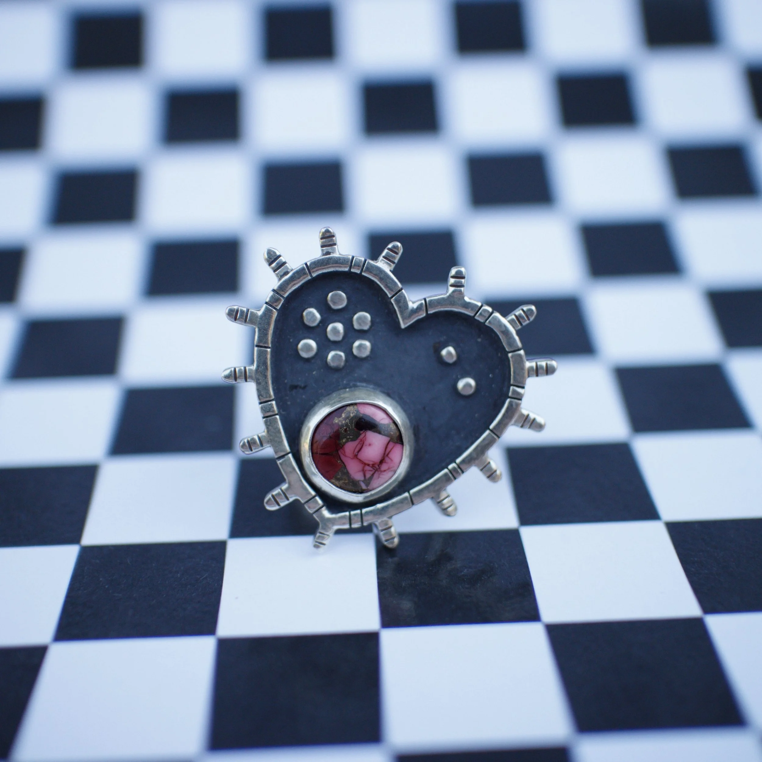 Thorny Heart Ring