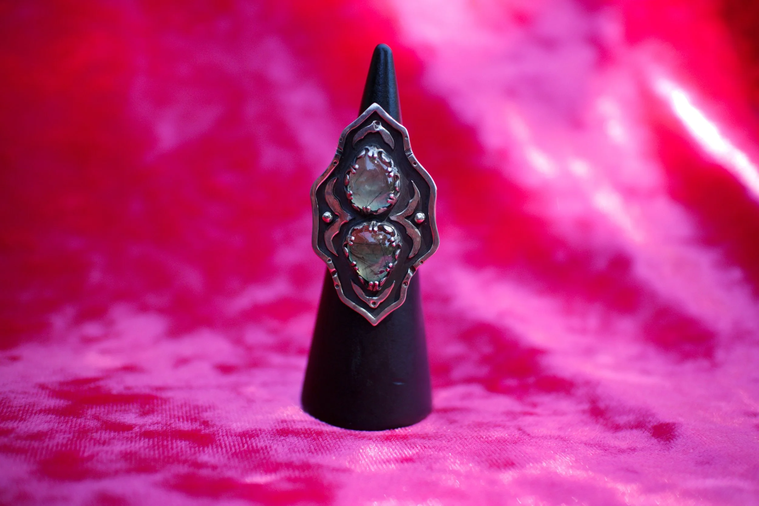 Double Prehnite Ring