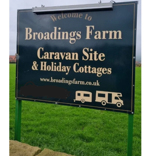 Broadings Farm. THS. Whitby 
