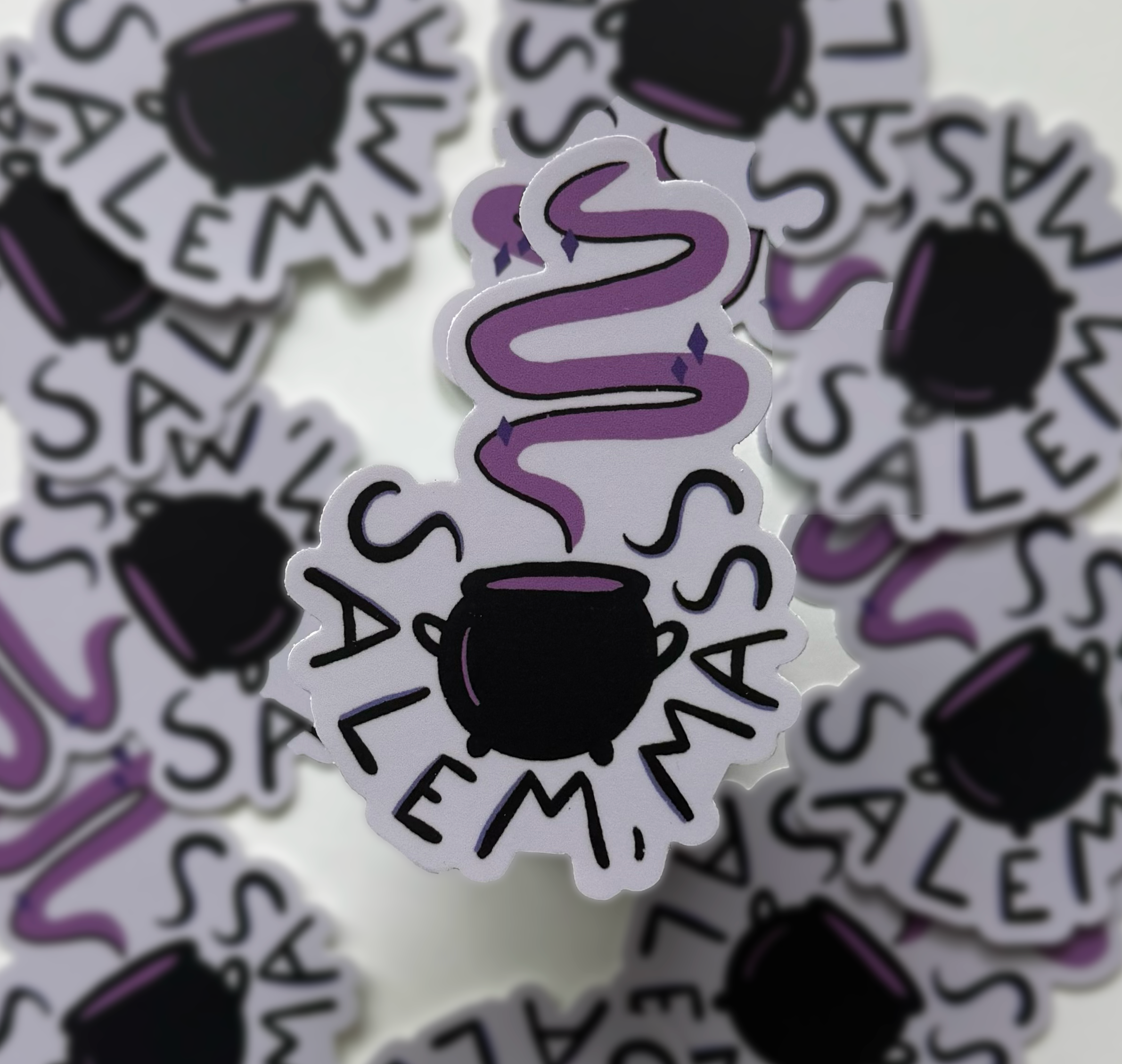 Salem Cauldron Sticker