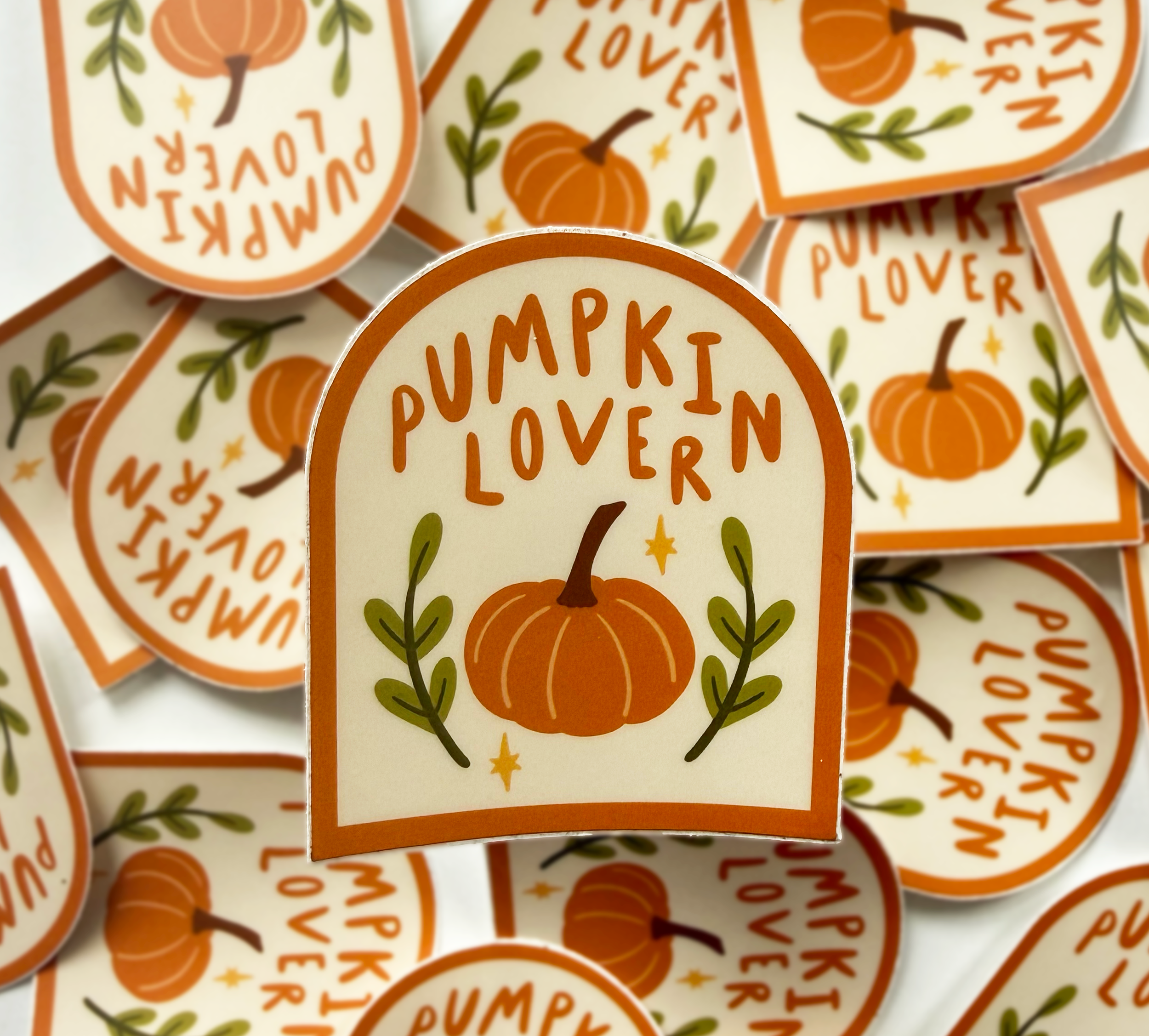Pumpkin Lover Sticker