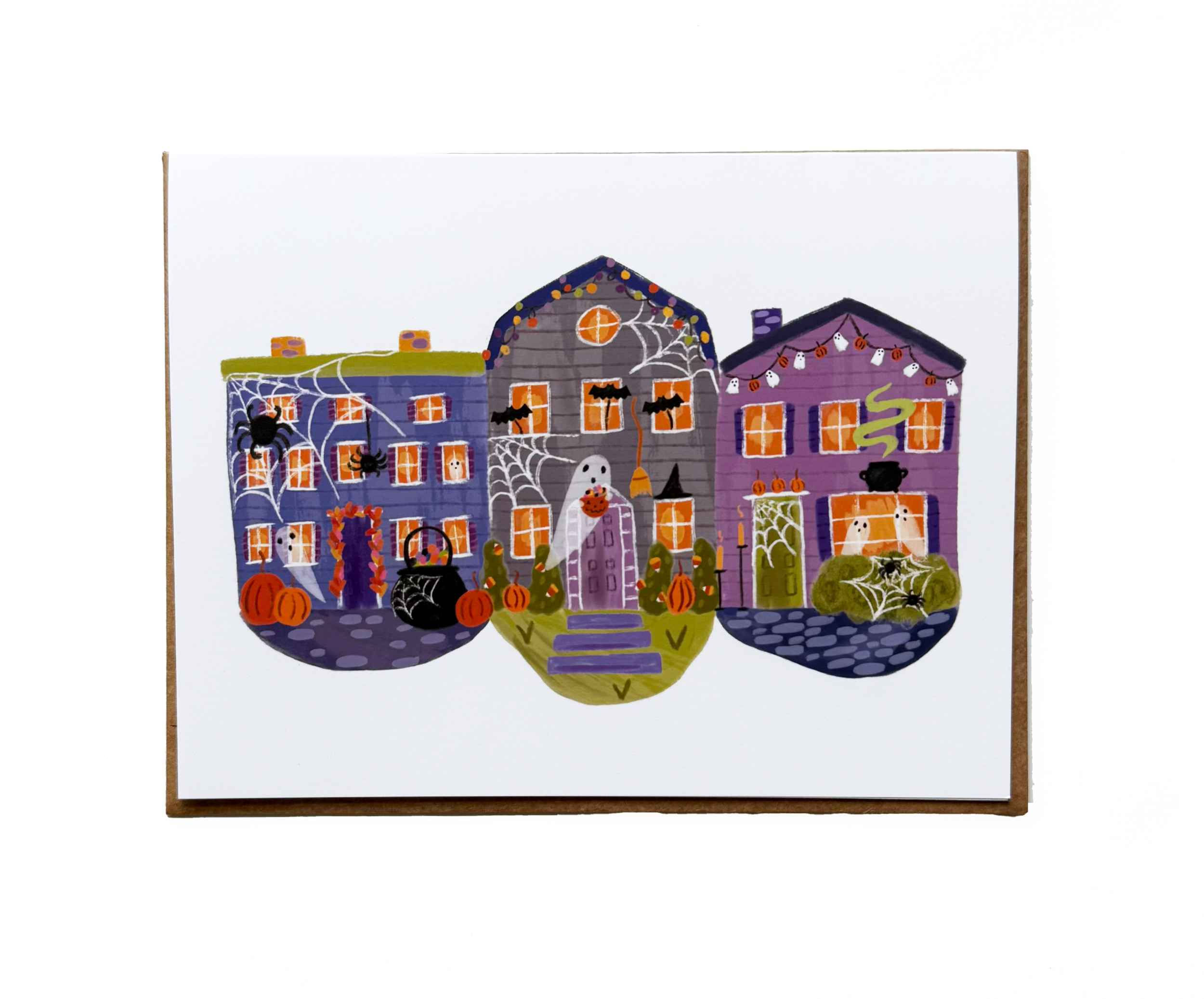 Trick-Or-Treat Street Card