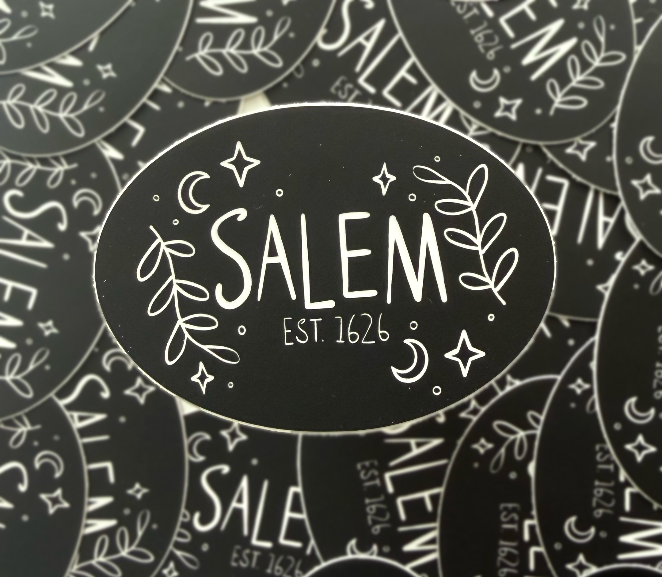 Salem Oval Sticker
