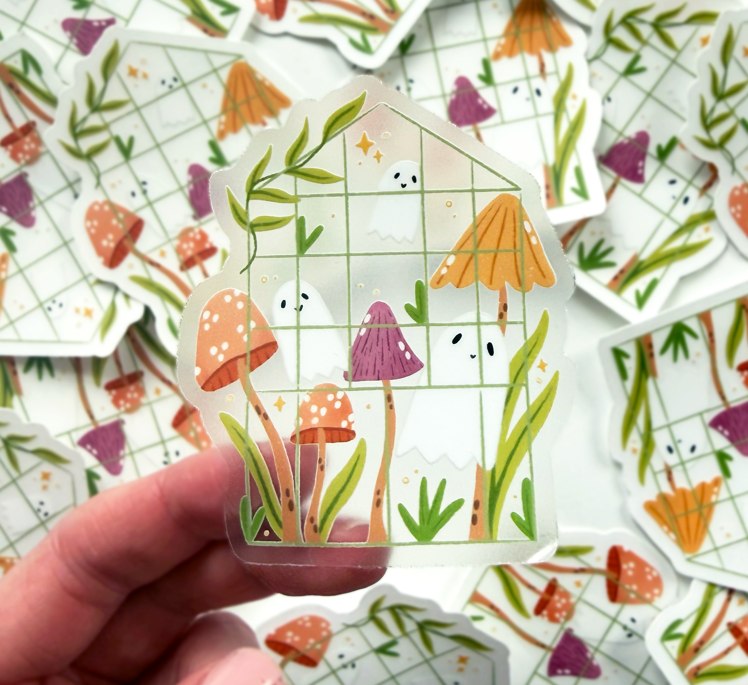 Ghost Greenhouse Sticker