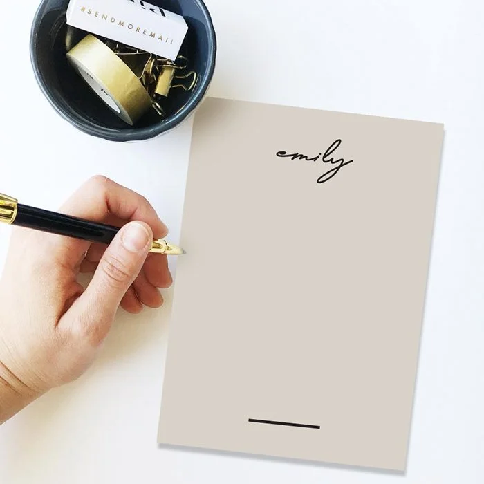 Basic Black Notepad