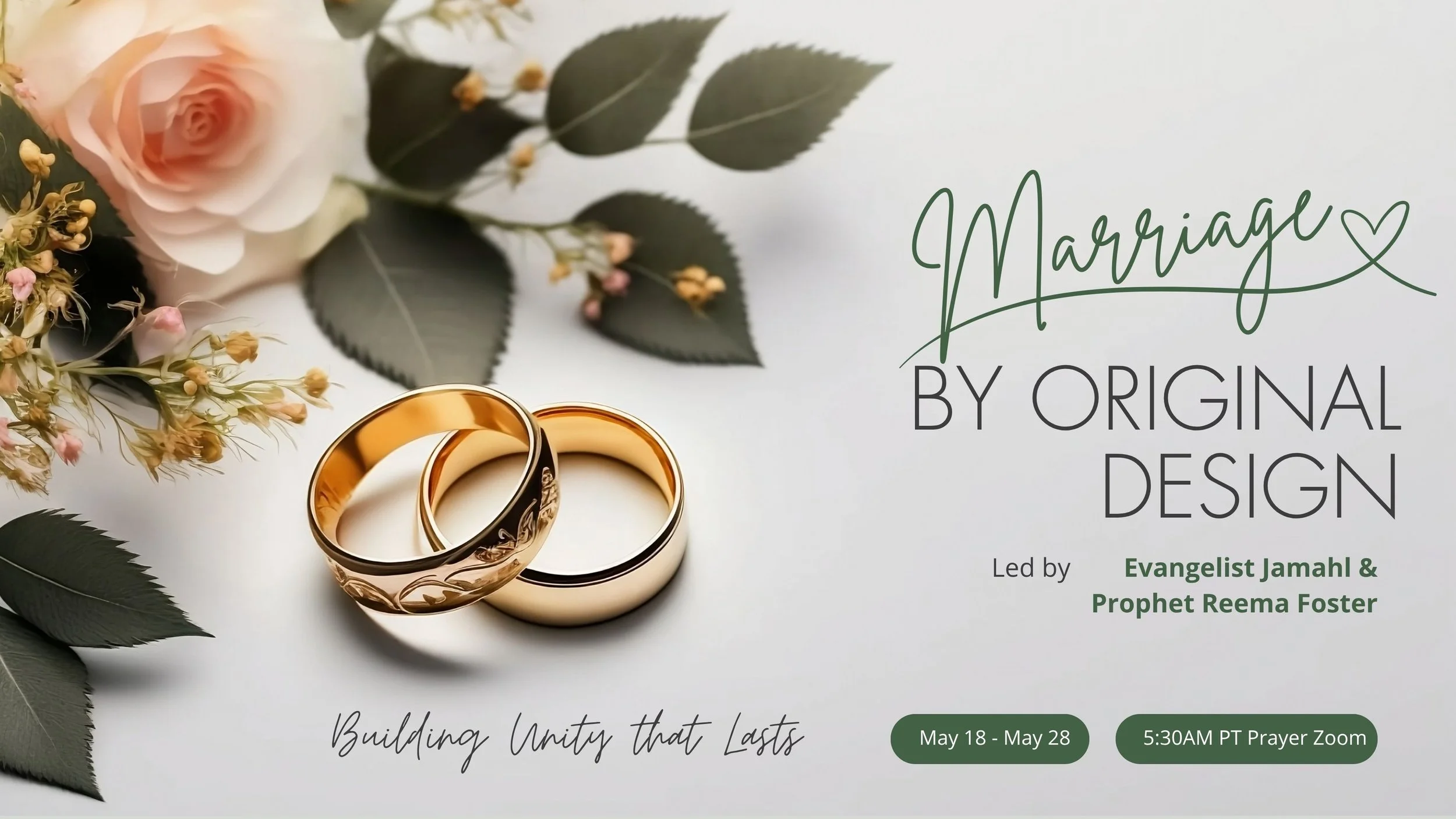 Marriage by original design