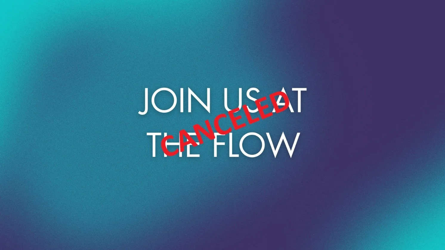 The Flow (online)- CANCELED
