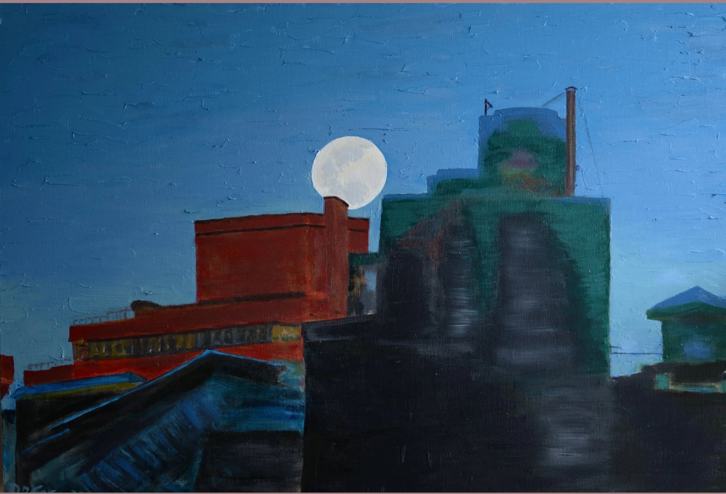 'As Fortune Has It'  Oil on Linen 24"x36" 2022.