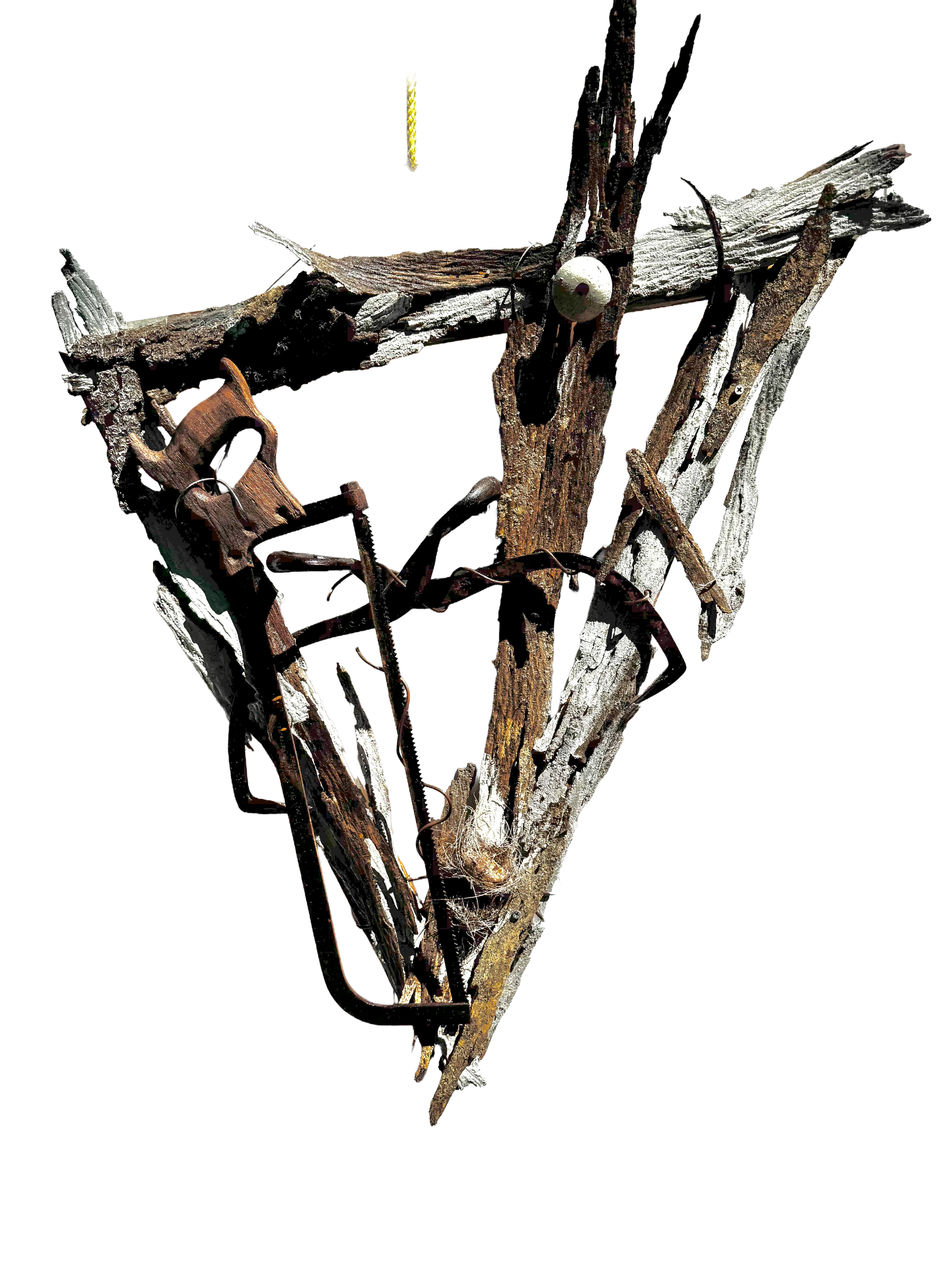 'Chill'  ·  Collage. · Mixed Media  · 36 x 26 x 5" ·
1985.
