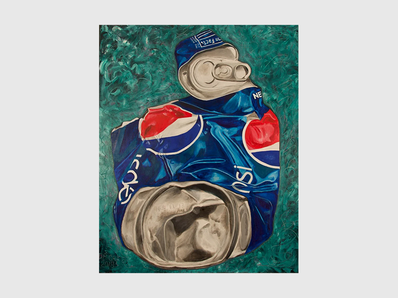 PEP II, 2018, oil on linen, 42 x 52 inches