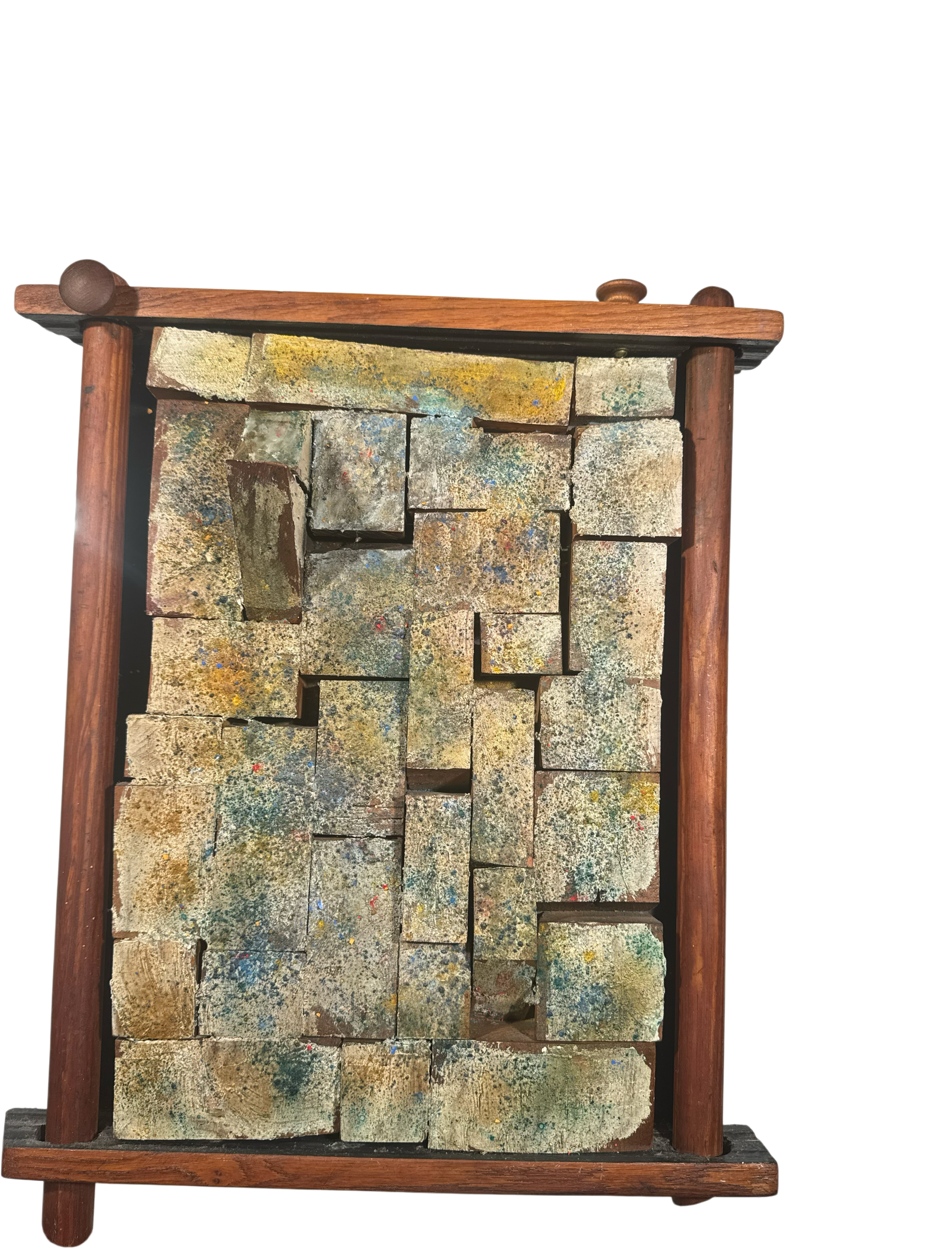 'Drawer Pull' · Mixed Media  · 20 x 16" · 1995.