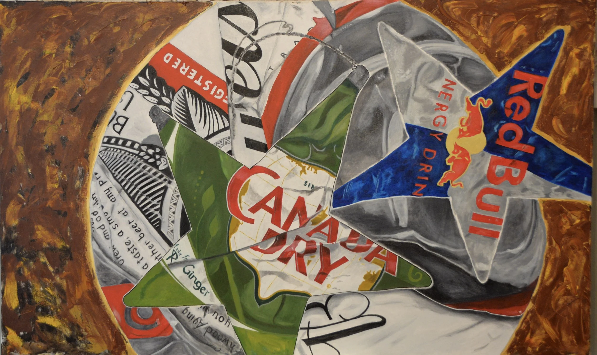 'Canada Red'  Oil on Linen  44" x  72"  2018.