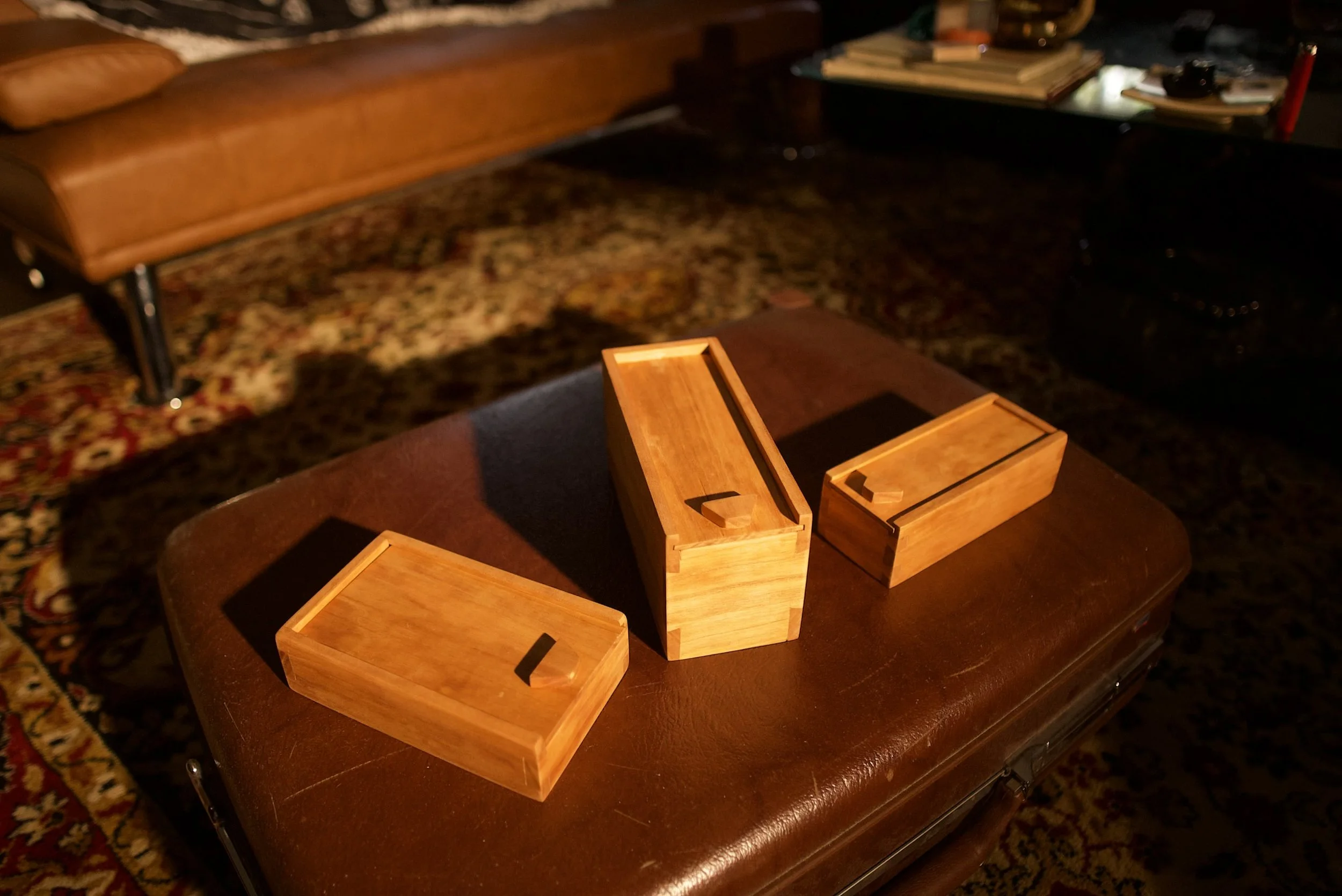 Cherry Dovetail Boxes (Winter 2023)