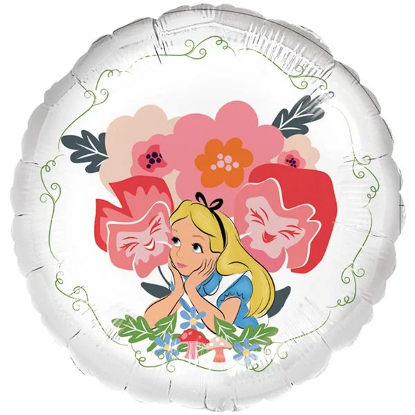 Alice in Wonderland Foil Balloon