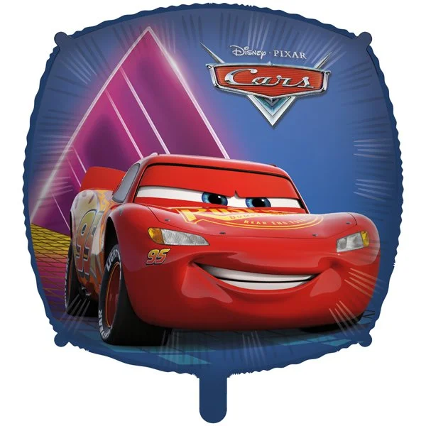 Cars Lightening McQueen Square Shaped Foil Balloon