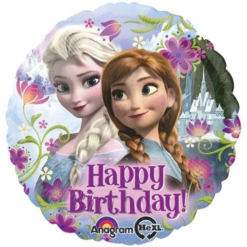 Frozen Happy Birthday Foil Balloon