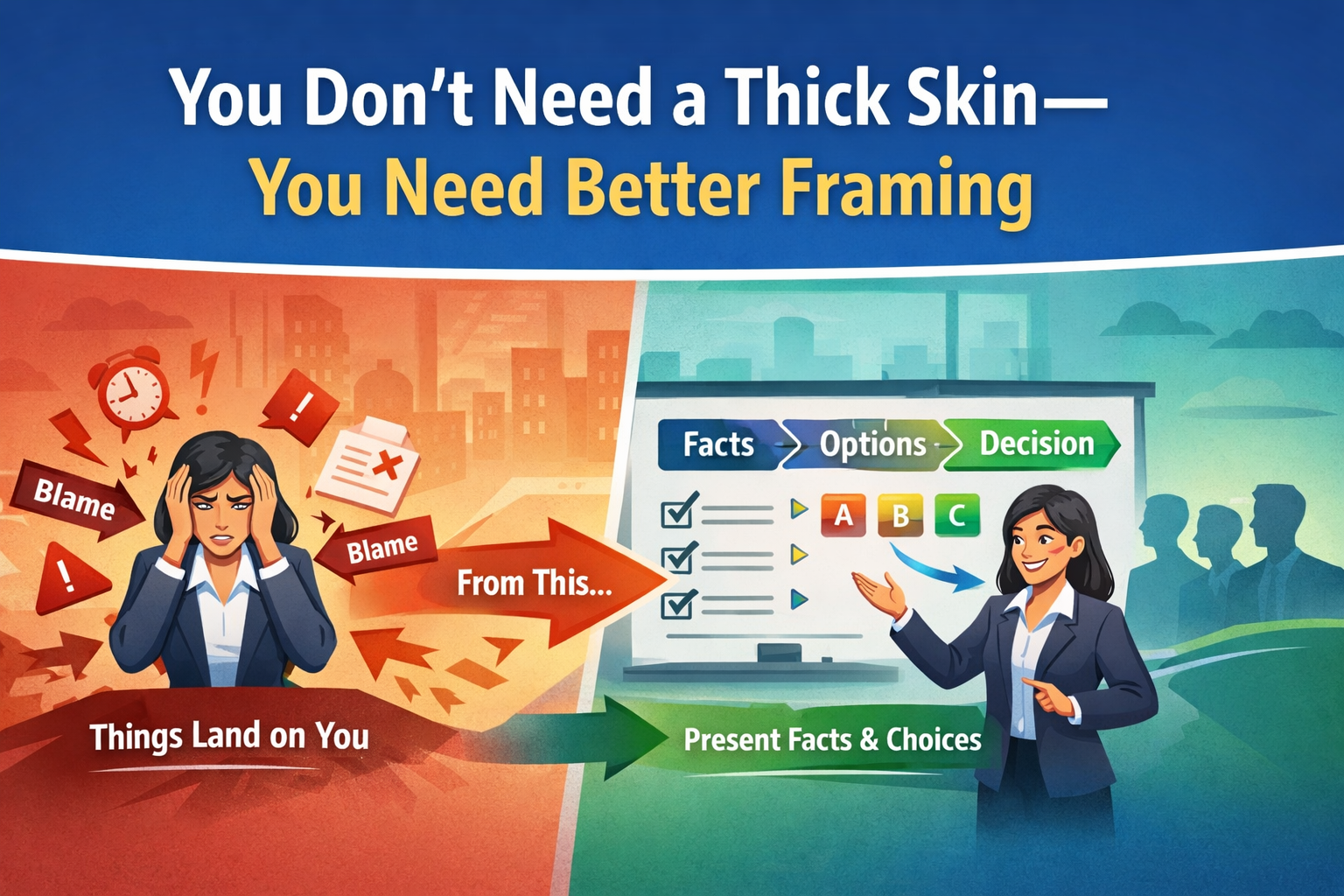 You Don’t Need a Thick Skin — You Need Better Framing