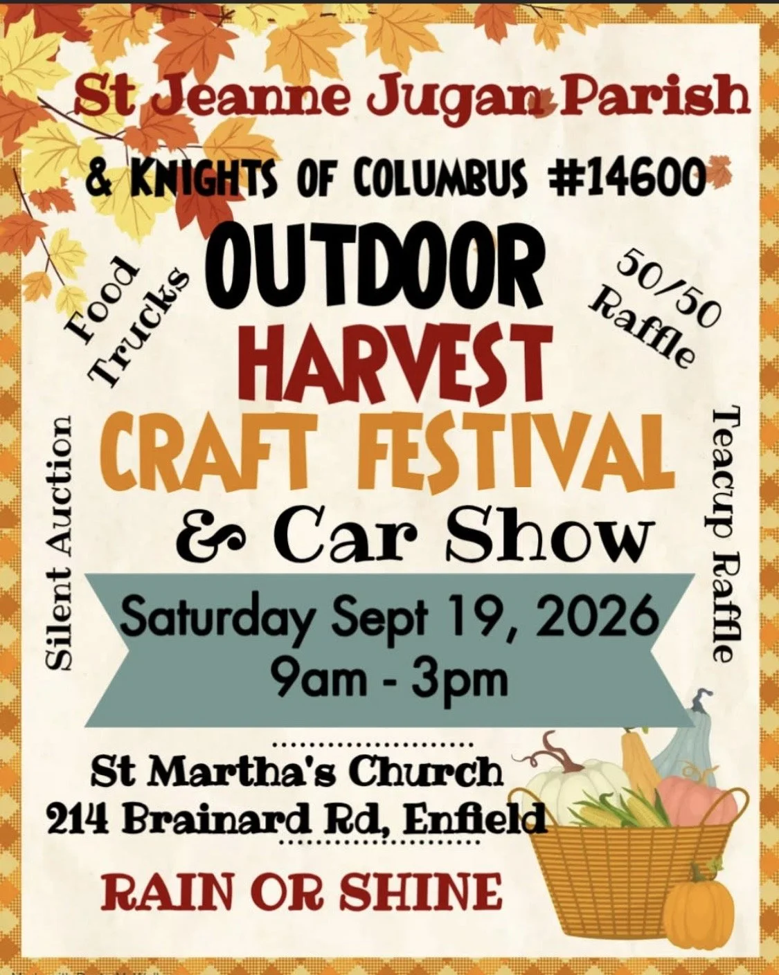 Outdoor Harvest Craft Festival & Car Show