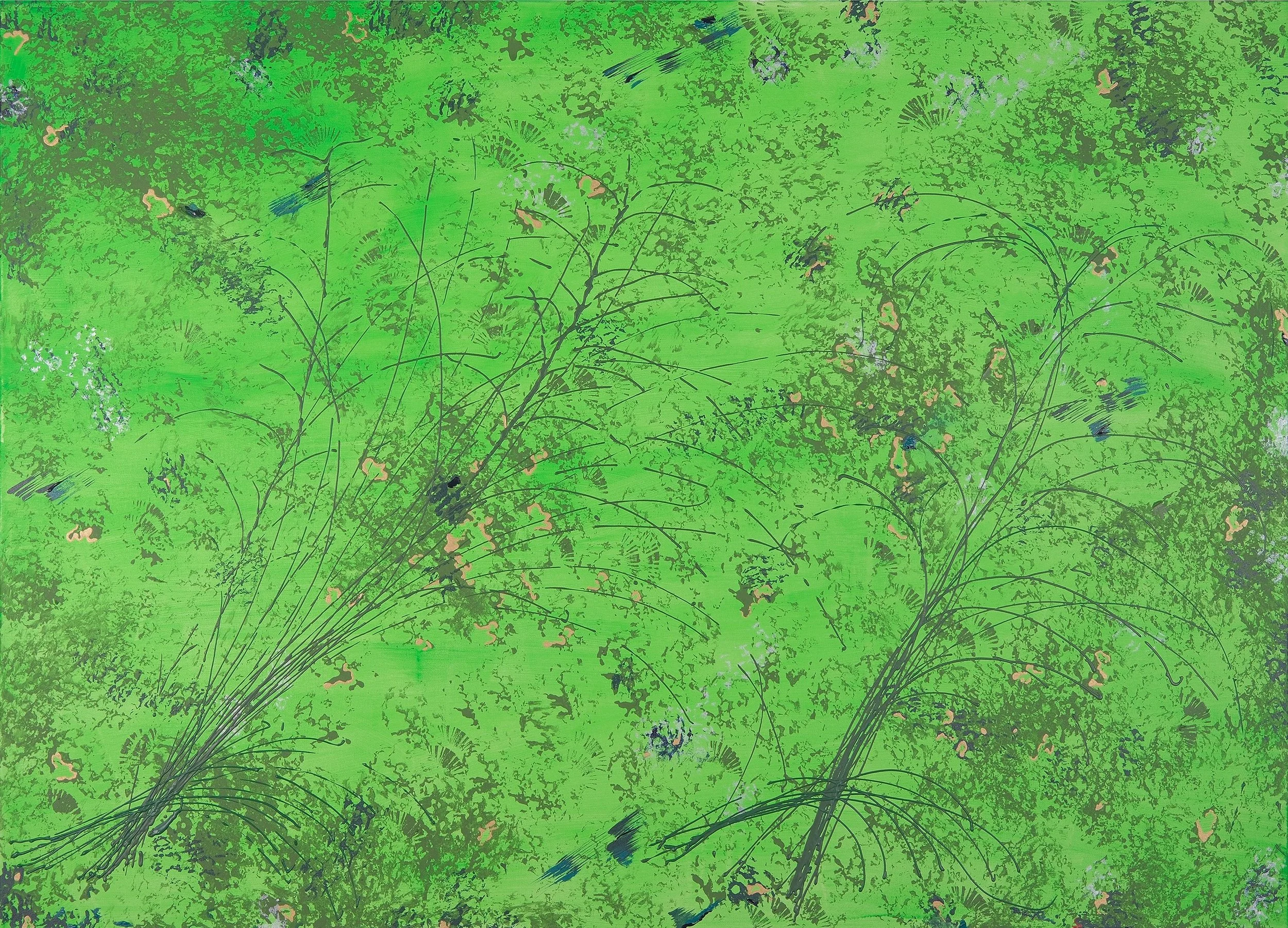 Im.perfetto (II), Im.perfect (II), Acrylic on canvas, 2025