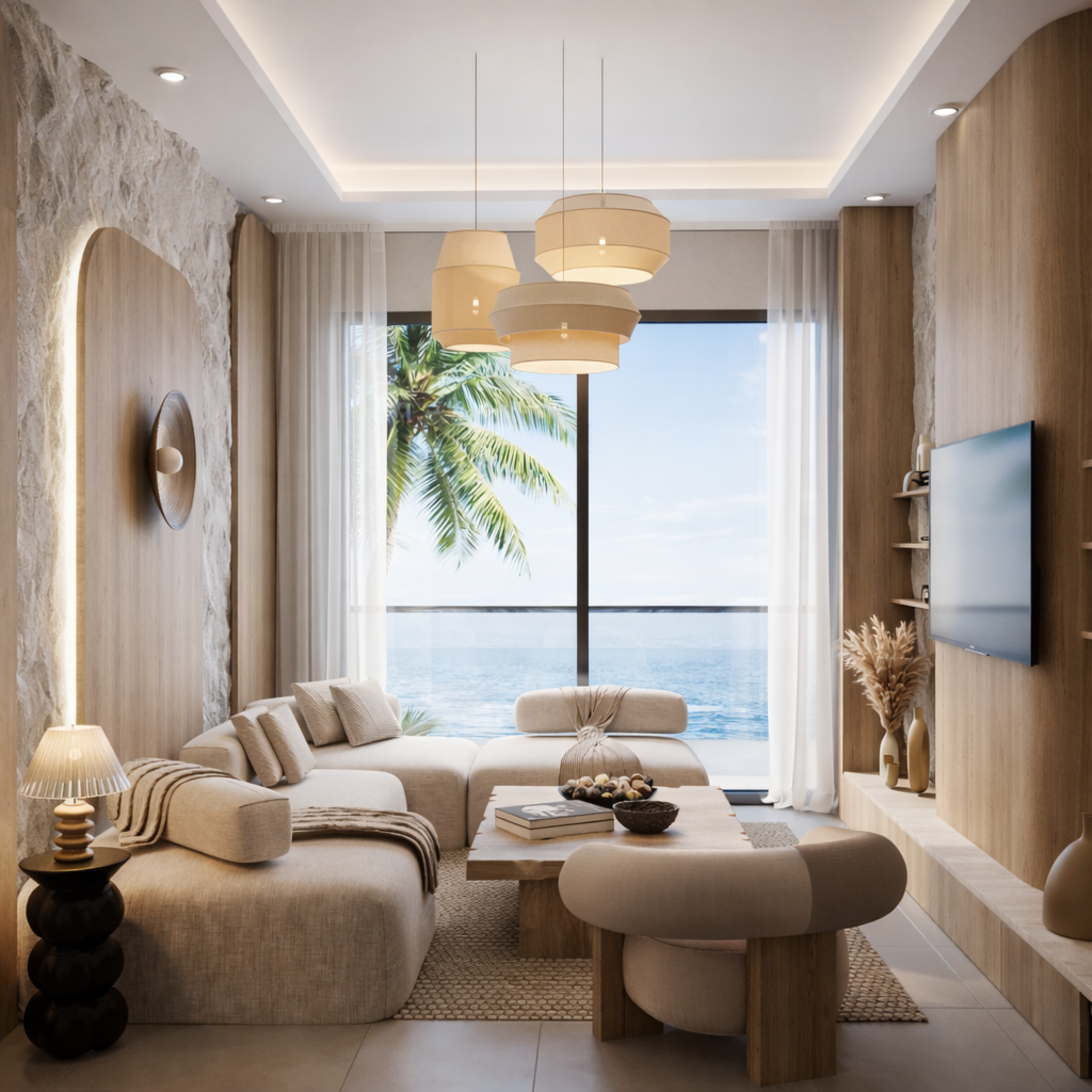 Luxury One-Bedroom; Beachfront Living.