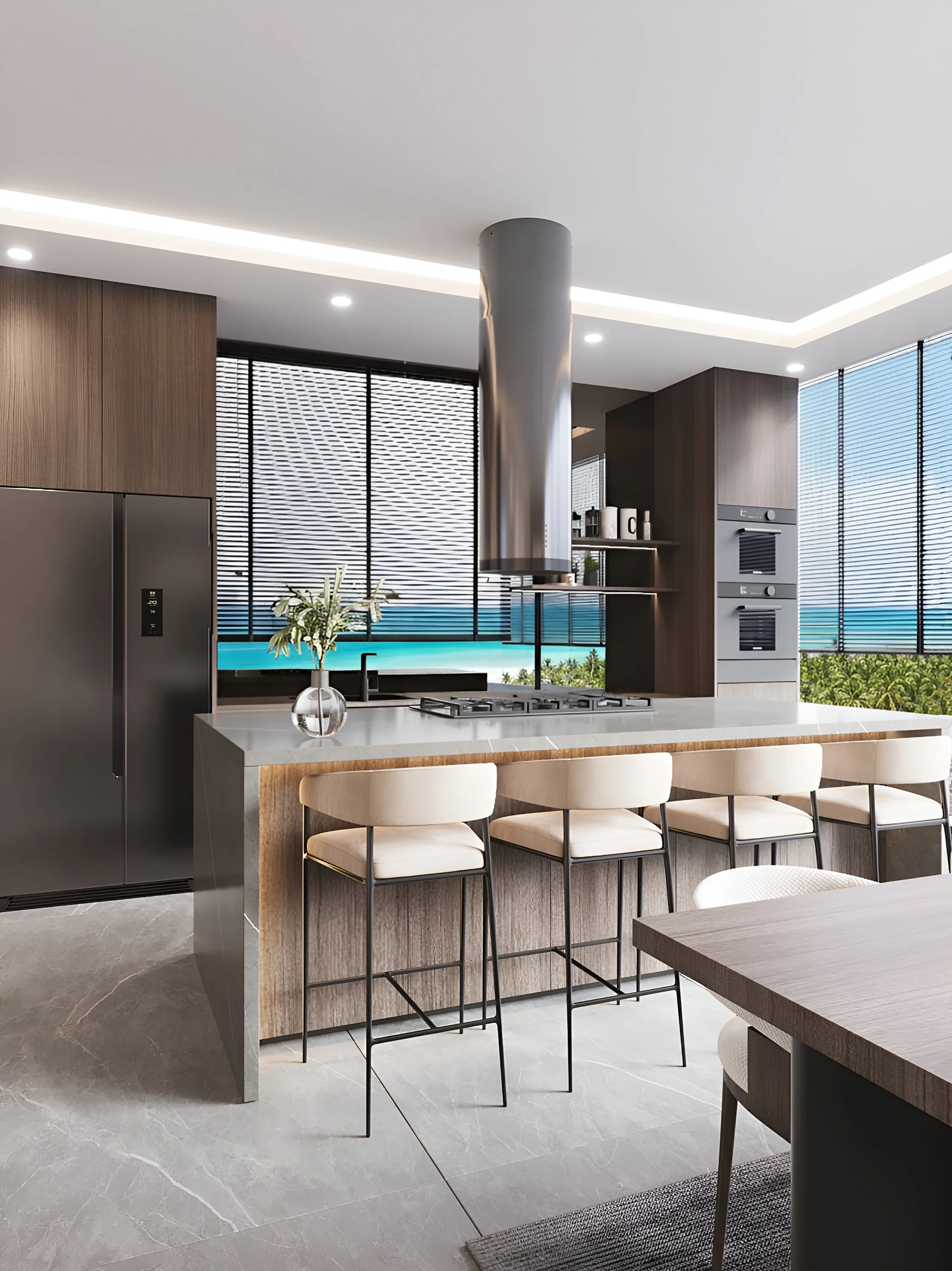 Three-Bedroom Penthouse