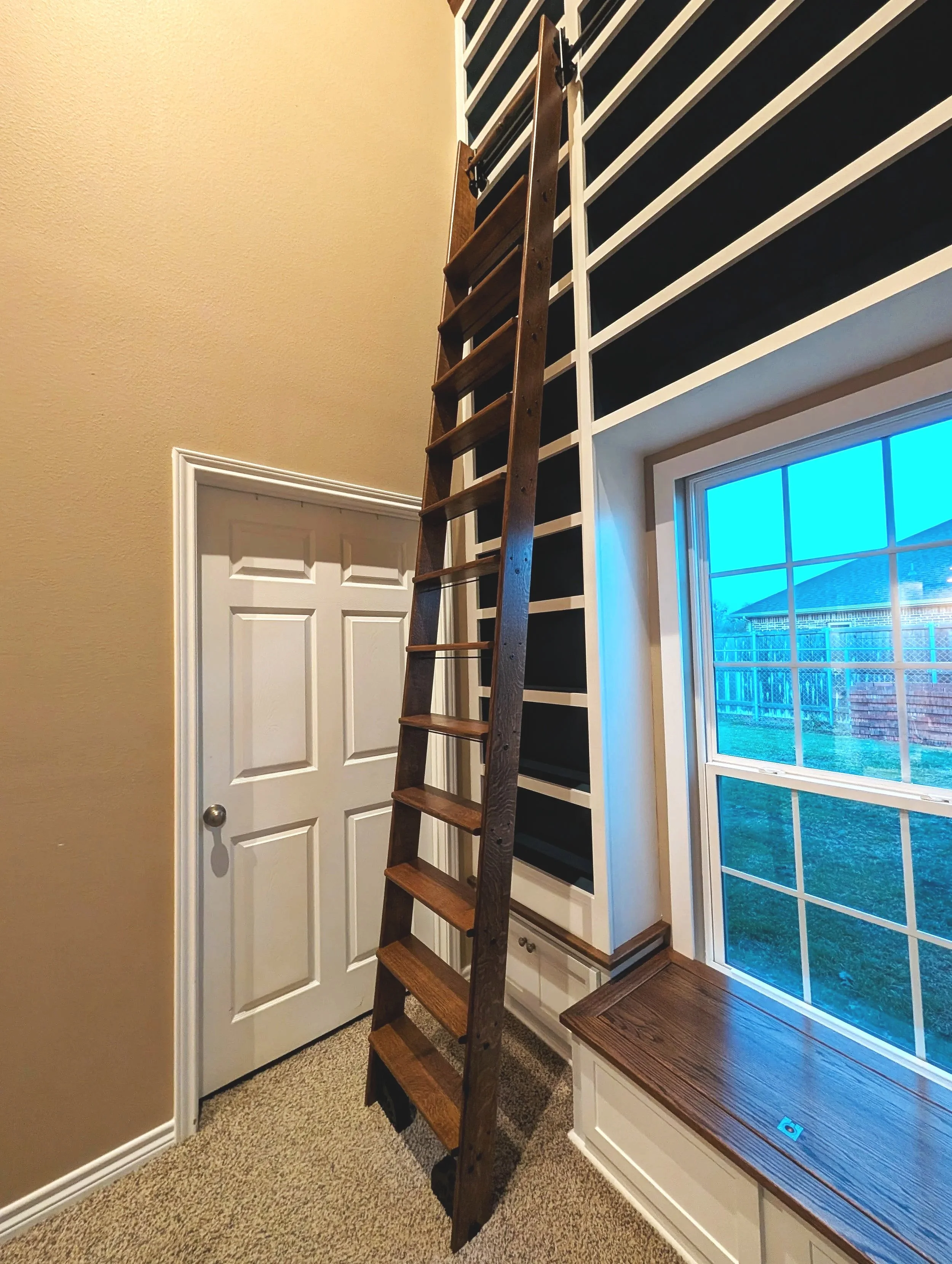 12' Rolling Library Ladder - 2026