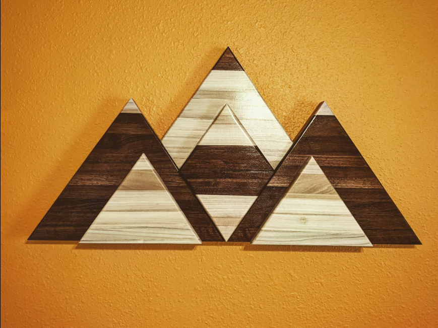 Walnut and Poplar Nursery Wall Art - 2022