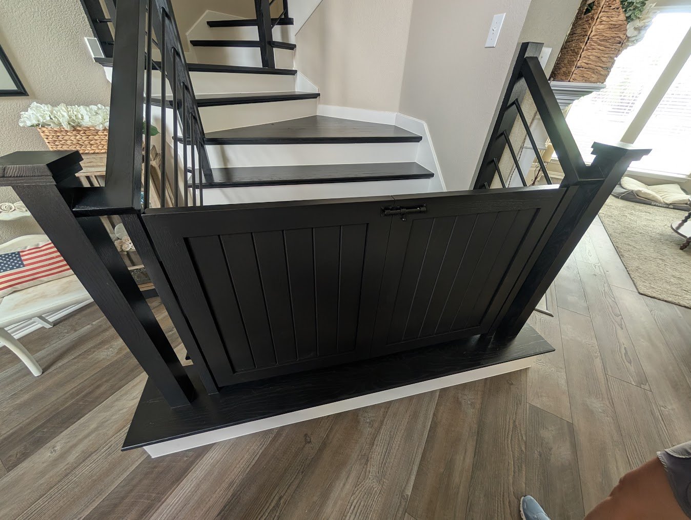 Custom Stairway Gate - 2026