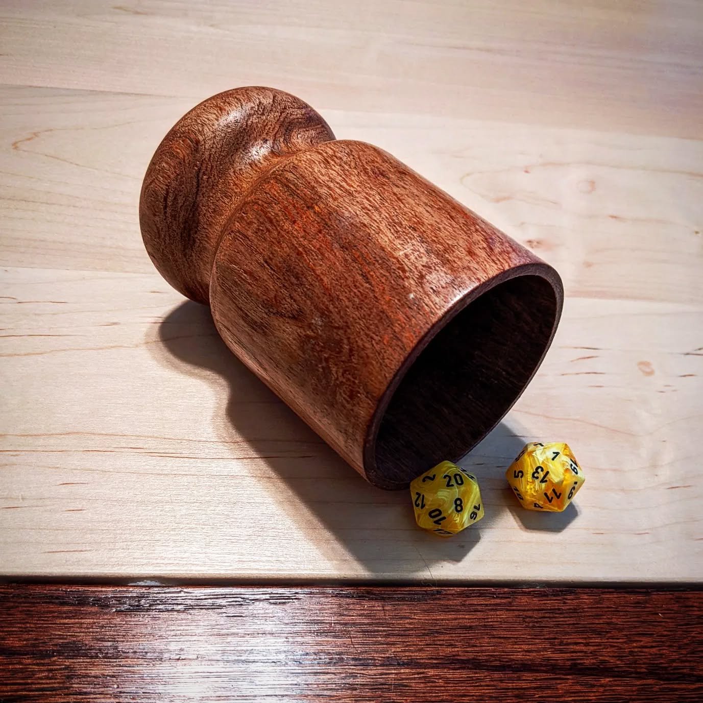 Game Night Dice Cup (Hickory) - 2018