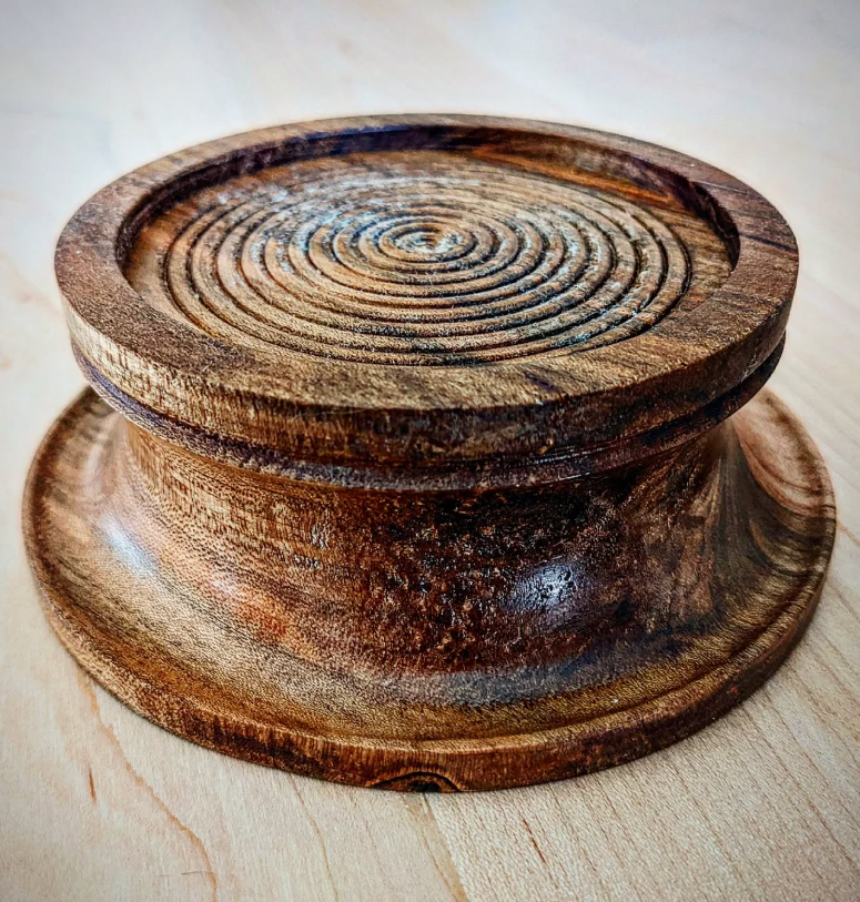 Underside of 'Dark Maple Bowl' - 2023