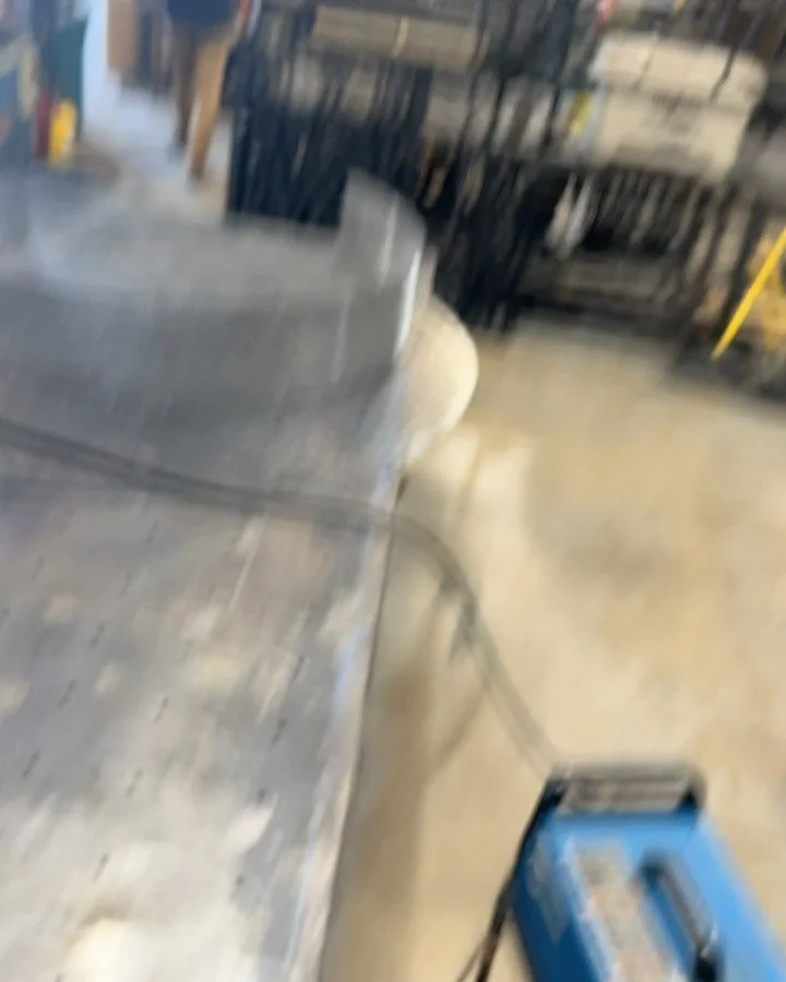 Some time lapse action for some parterre pieces for the hillside wedding venue. These are massive!