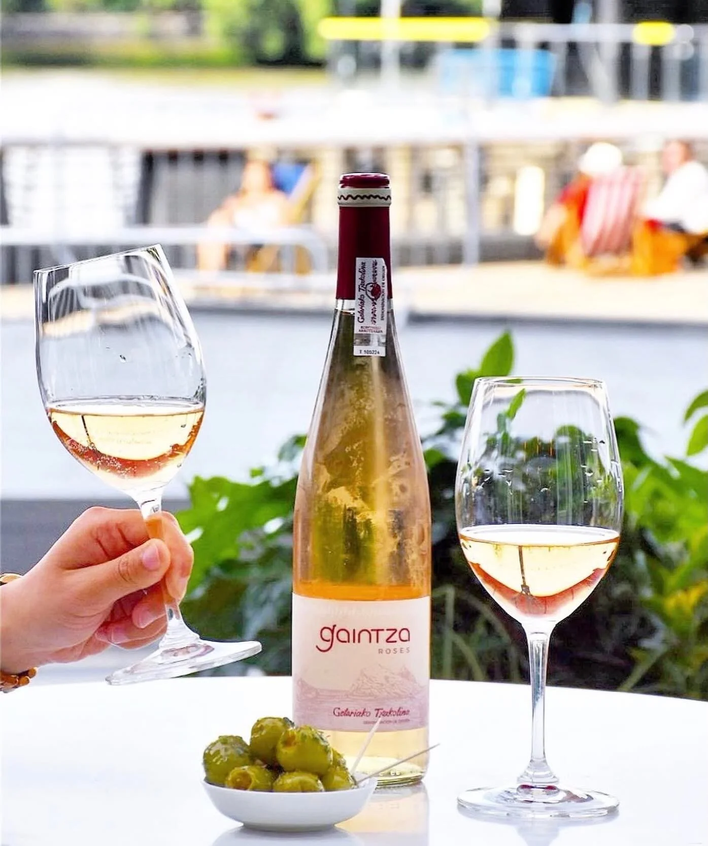 💕 It&rsquo;s Ros&eacute; season! 💕

Gaintza Ros&eacute;s is crisp, lightly sparkling, and bursting with fresh strawberry and citrus notes. The kind of wine made for beach days, seafood dinners, sunny patios, and relaxing afternoons ✨

Chill it down