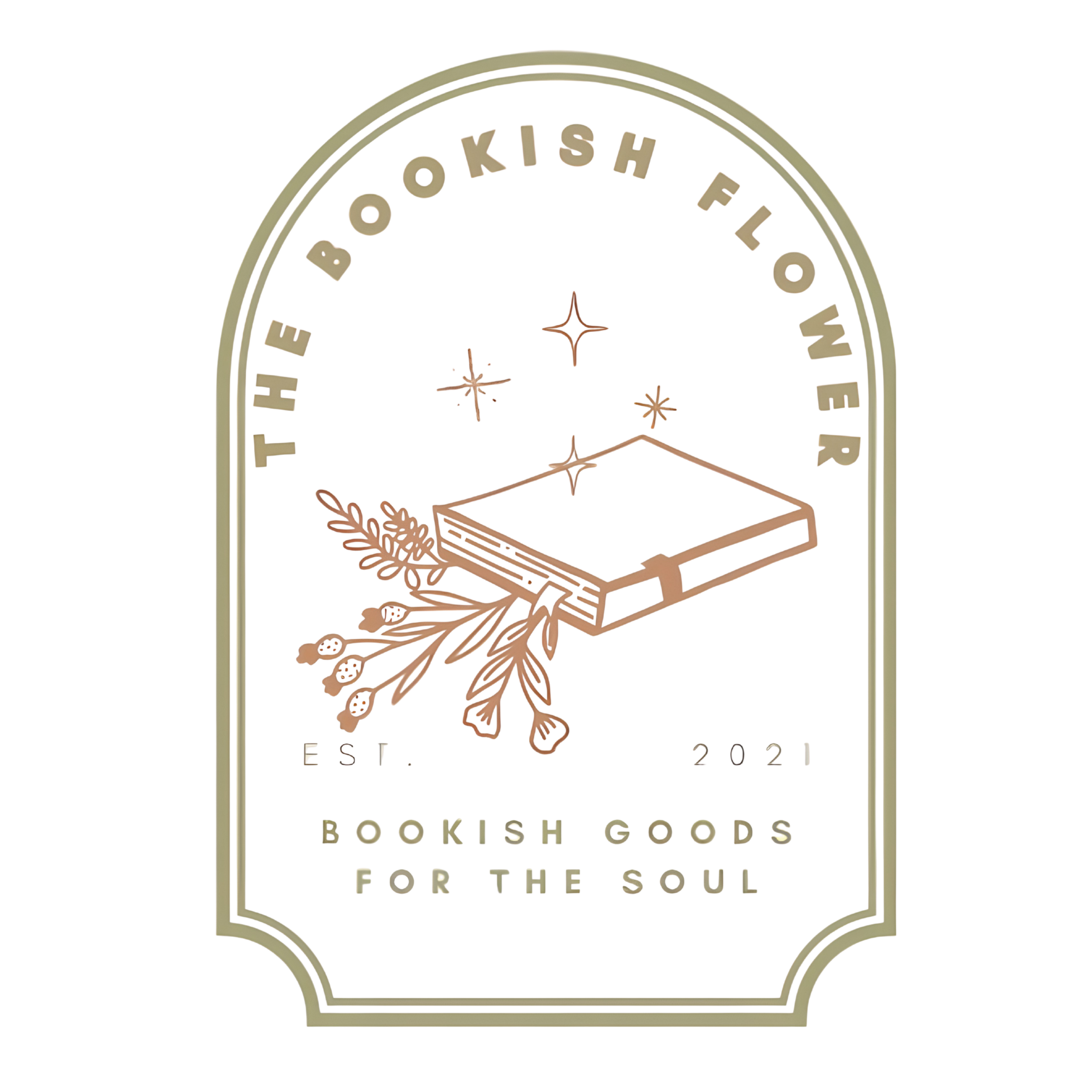 Neon sign shaped like an open book with the words "English Books Good for the Soul" inside