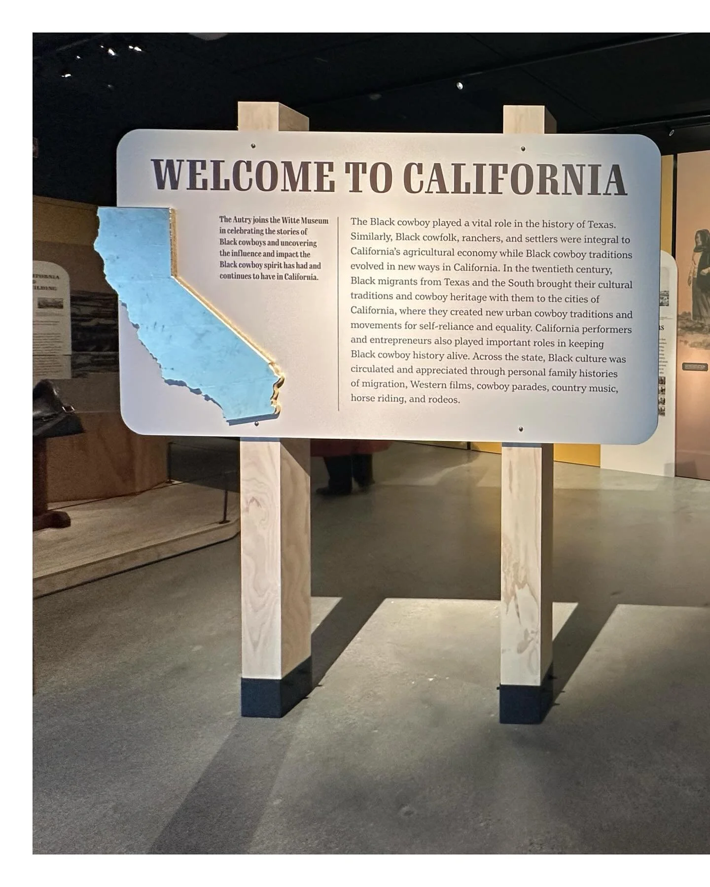 I had the incredible opportunity to attend a private, curator-led showing of the &ldquo;Black Cowboys&rdquo; exhibition currently on view @theautry. My experience curating the &ldquo;Corridos&rdquo; exhibition at The Compton Museum opened the door fo