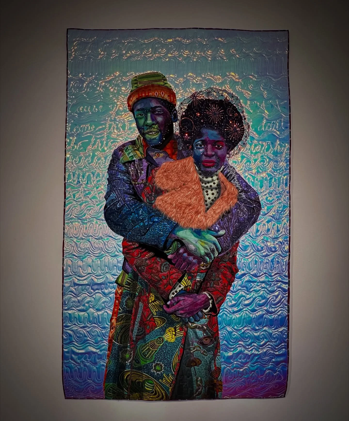 @bisabutler &hellip; the woman that you are. 🥰 Stunning show. I love the evolution your work is taking. It&rsquo;s just so beautiful. 👏🏾👏🏾👏🏾 Must see @jeffreydeitchgallery!