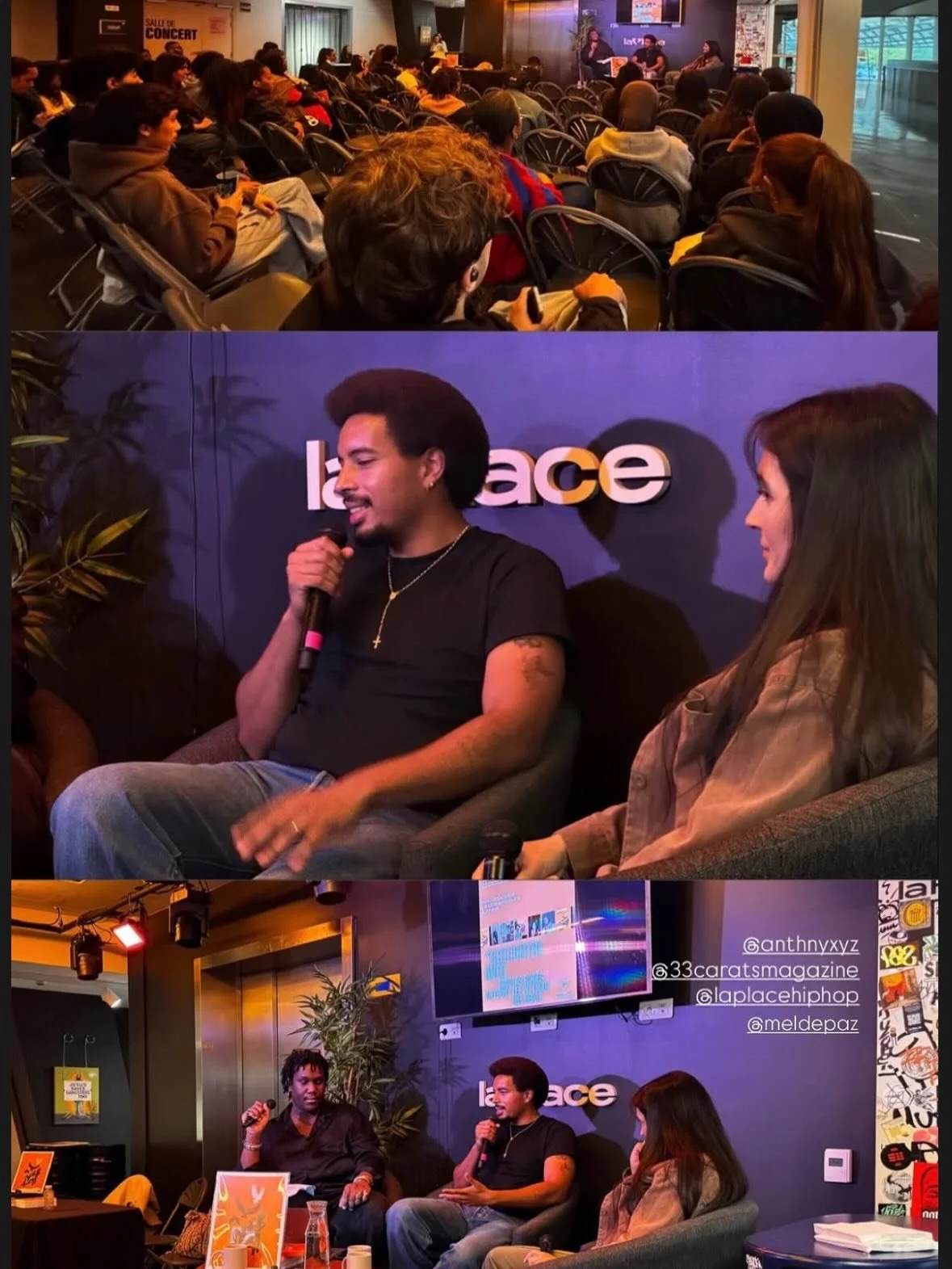 Anthony has been in #Paris all week celebrating his second collaboration with author Nicolas Rog&egrave;s for his incredible book about #FrankOcean. Another #Compton artist Mel Depaz joined Anthony for the trip, and they have been taking the city&mda