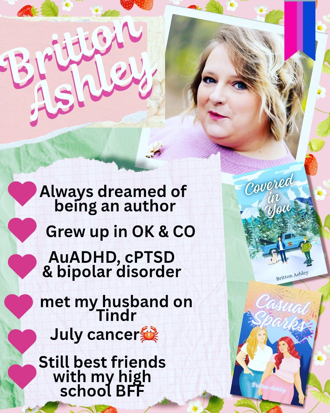 📚✨ Meet the Author – June Baddie Book Club Edition! ✨📚
We’re turning the page with major BADDIE energy! Join us in giving a fierce welcome to our June Baddie Book Club author, Britton Ashley 💅🏻🔥
Get ready for juicy plots, bold char
