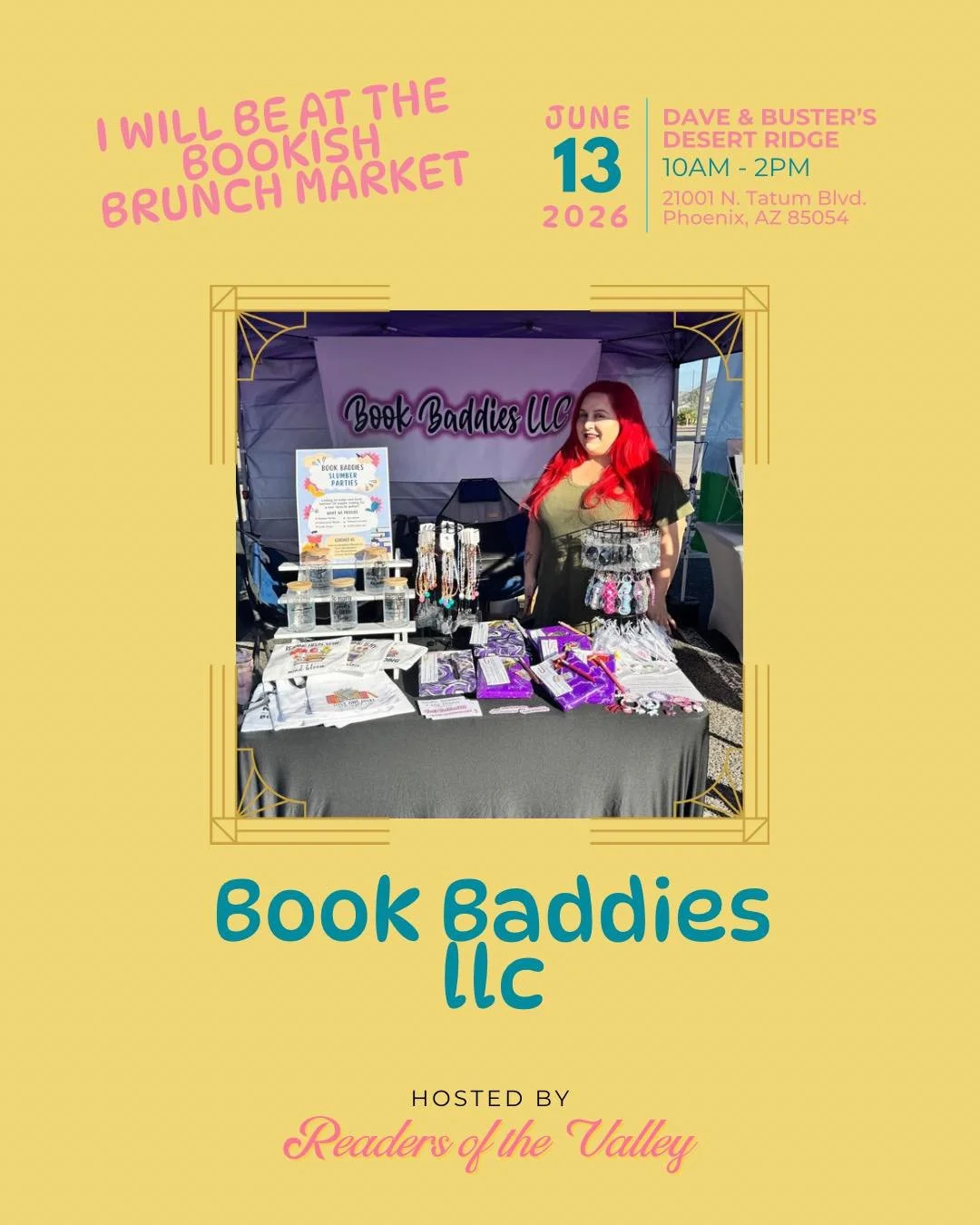 Calling all locals in Arizona! Come see the Book Baddies on June 13th from 10am-2pm