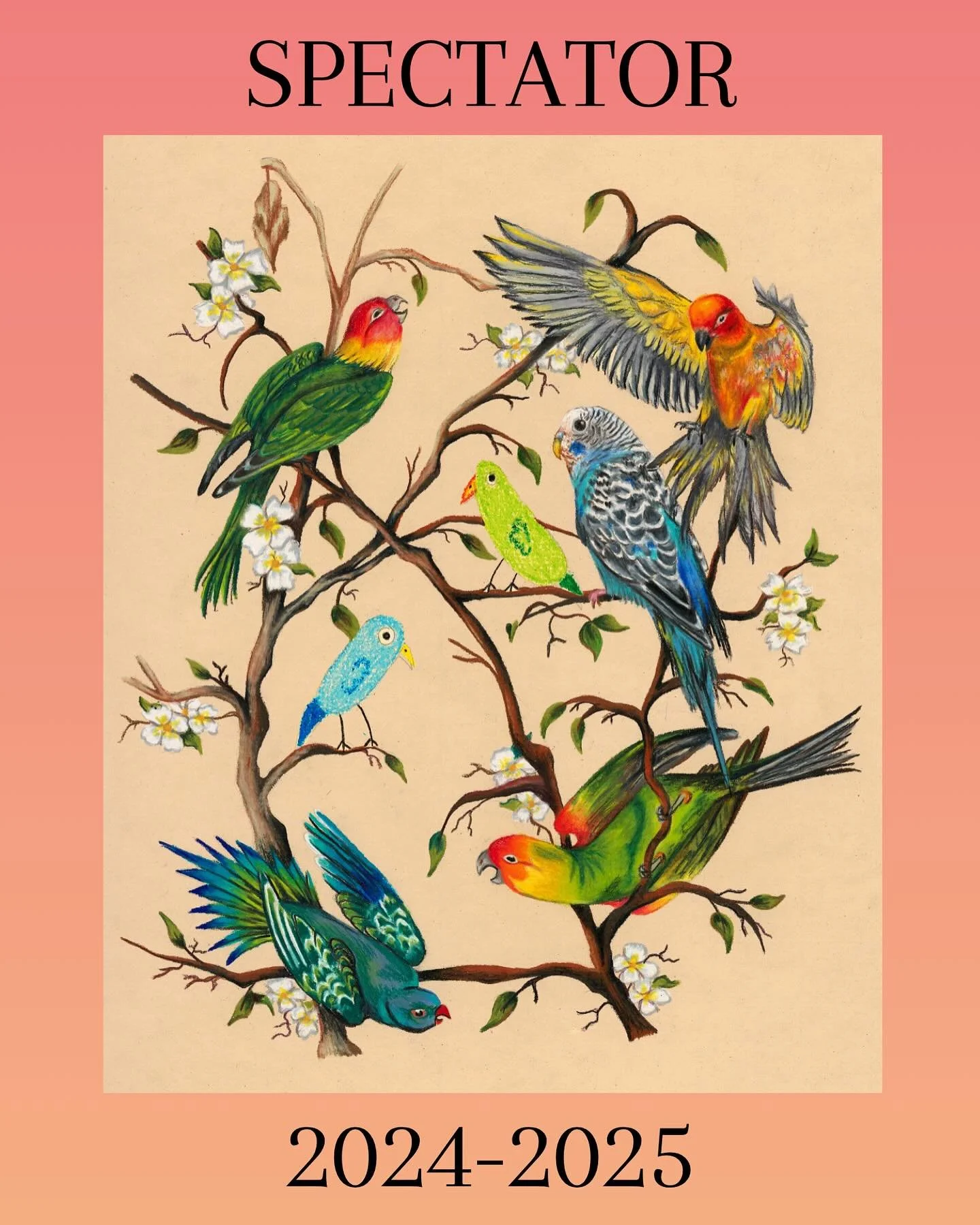 The 2024-2025 edition of Spectator has been published! Check it out on our website, which is linked to this account&rsquo;s bio. This year&rsquo;s Spectator magazine features over 70 student writers and artists. Enjoy!