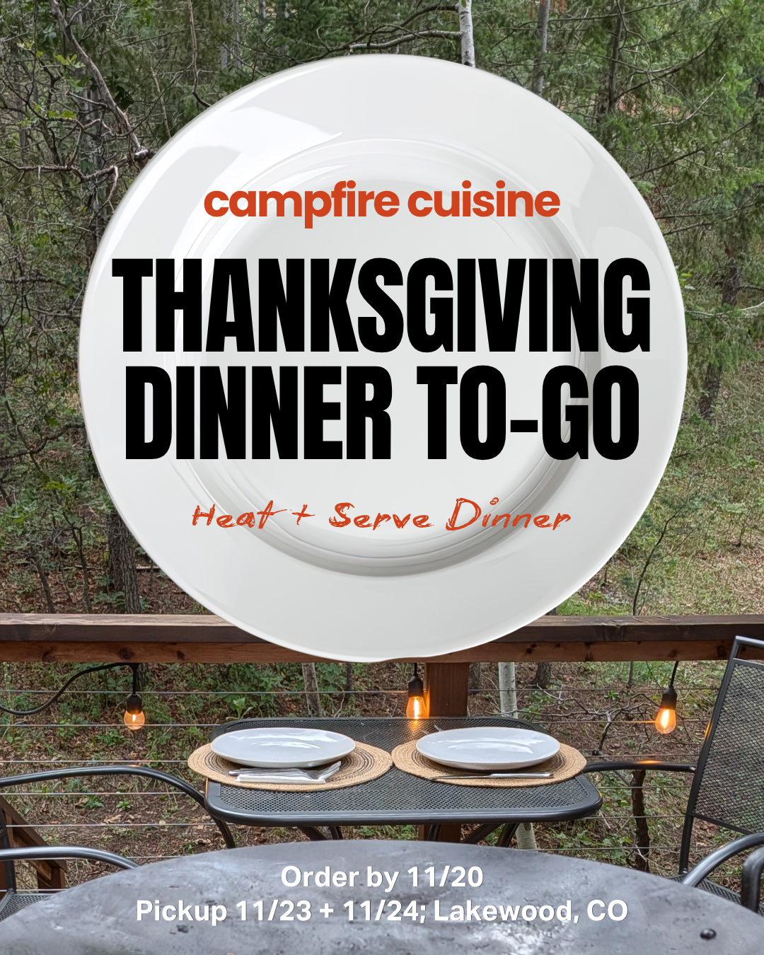 Thanksgiving Dinner To-Go