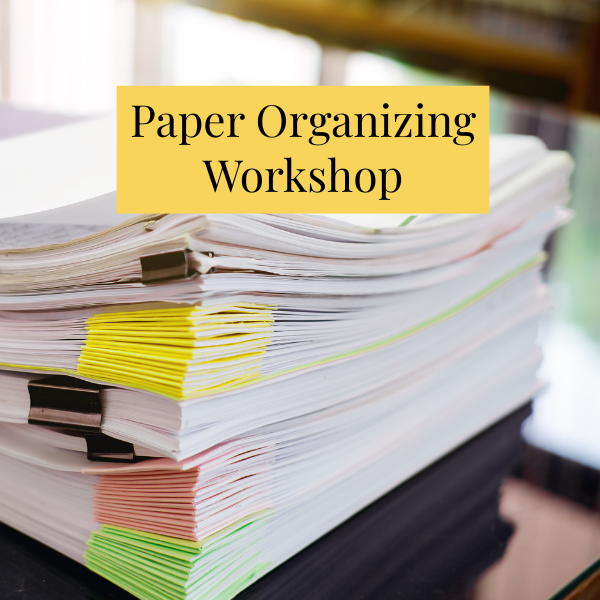 Paper Organizing Workshop - 6 hours on 2 Days - July 17-18