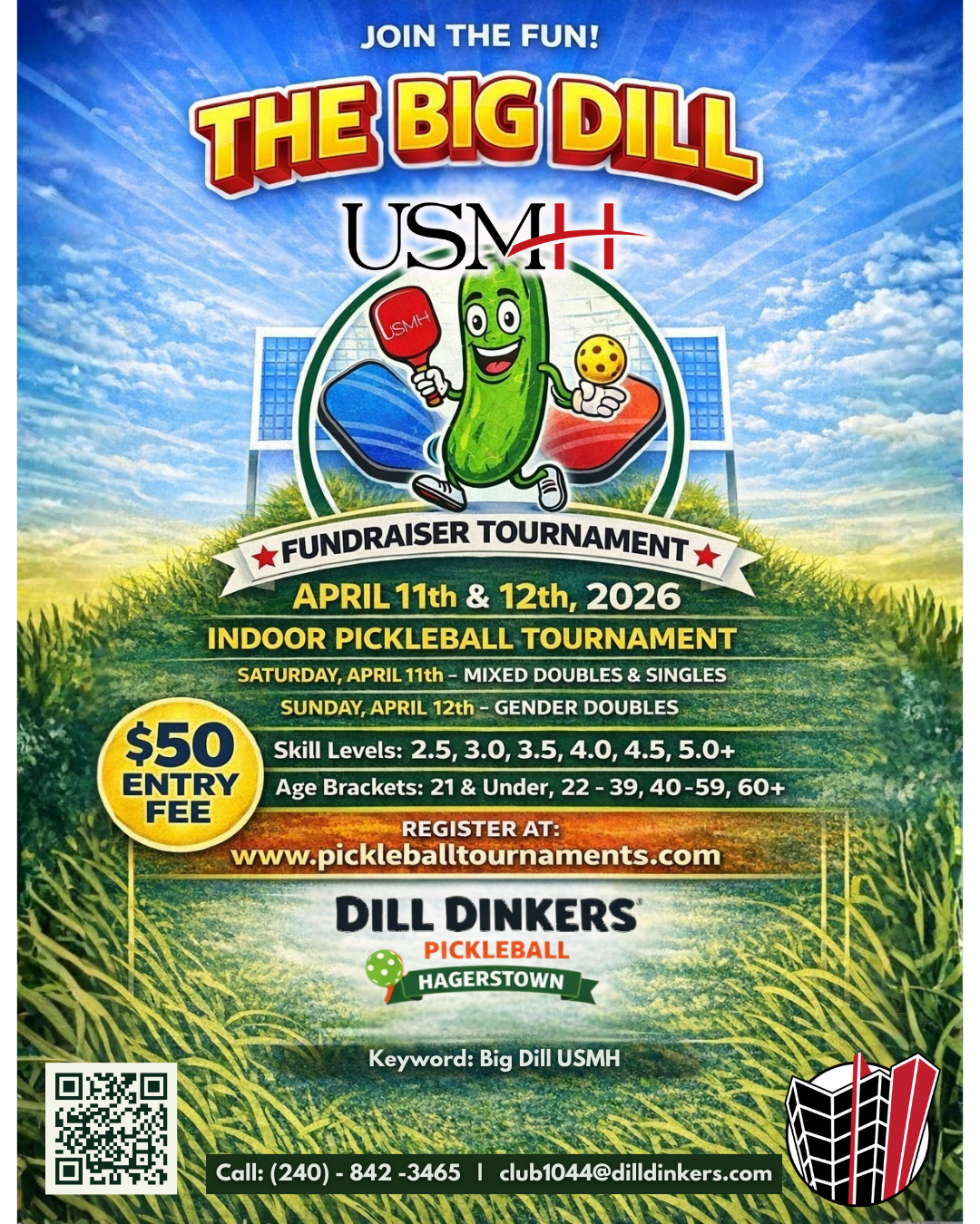USMH Sponsors Pickleball Tournament