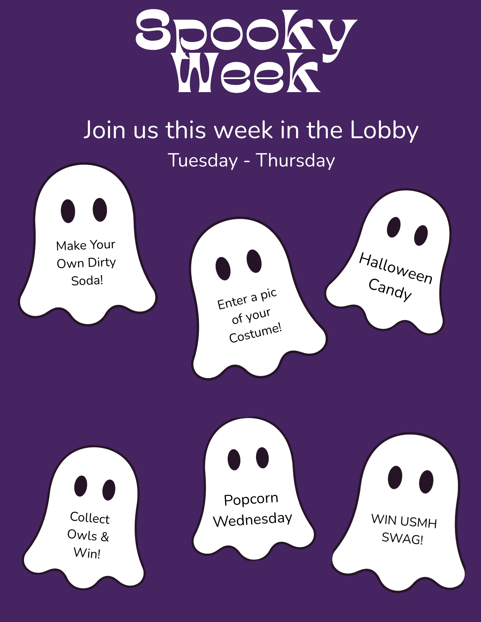 Spooky Week @ USMH
