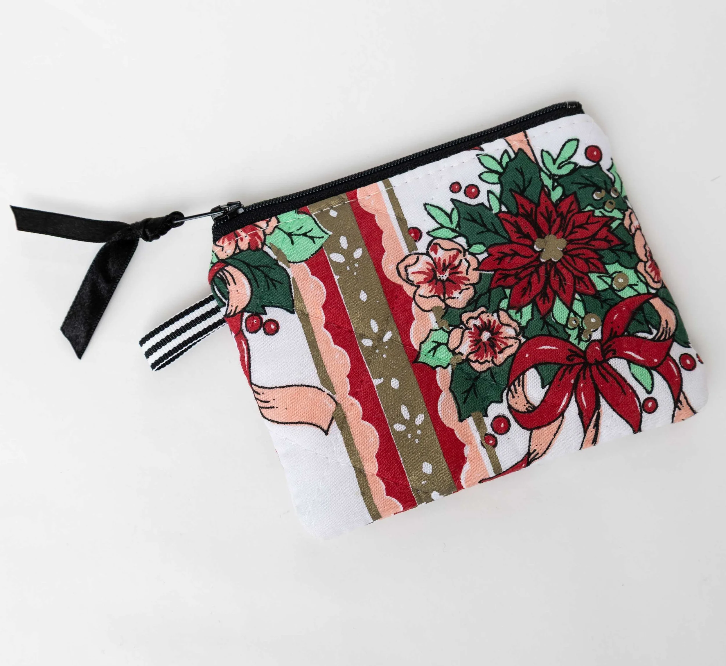 Christmas Wreath Flat Pouch