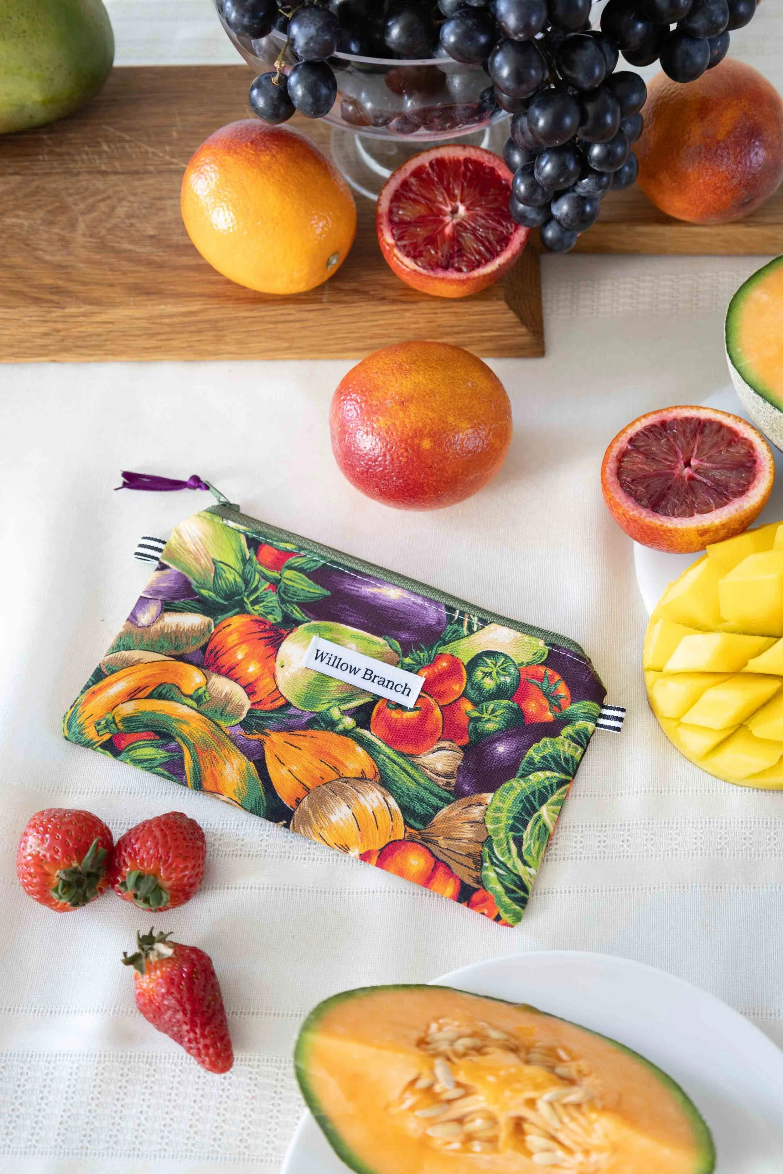 Market Veggies Flat Pouch