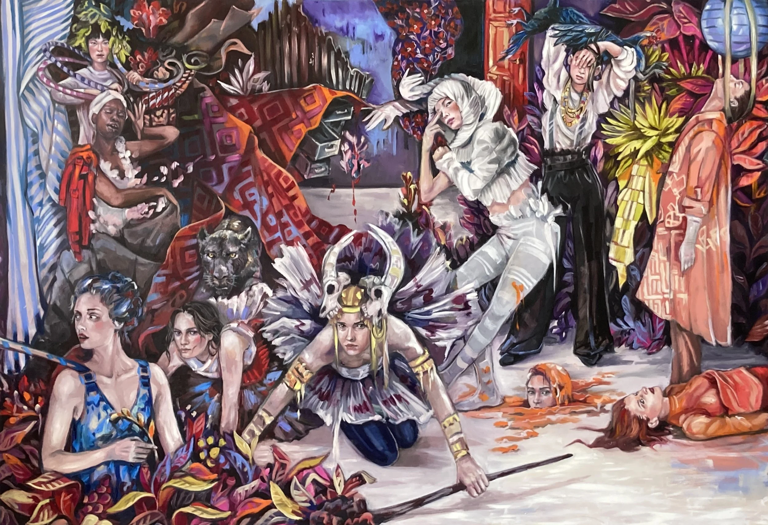 Wanda Stang, Noch einen Augenblick, 2018