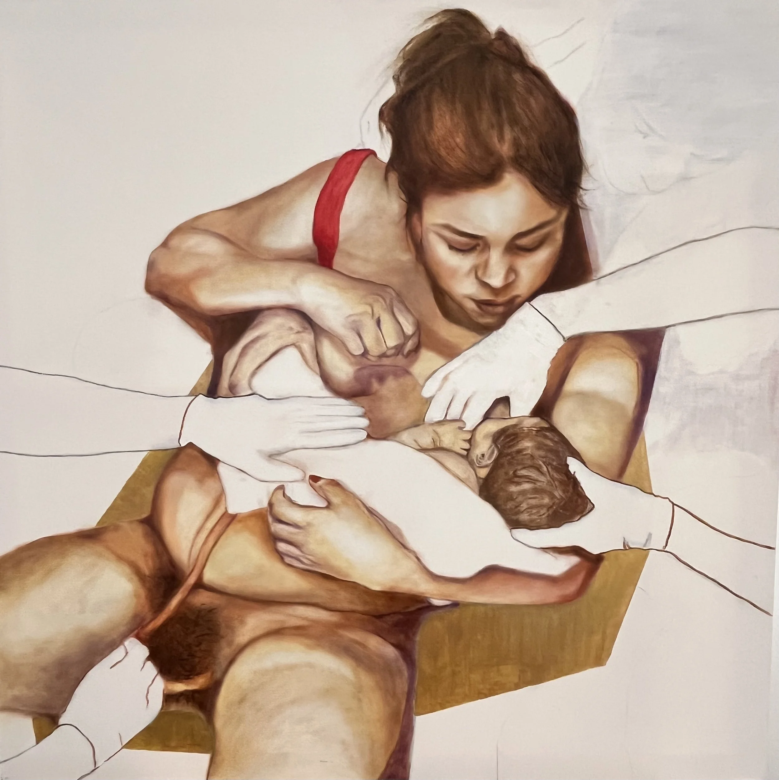Rosario Vázquez, Raw Canvas, 2023